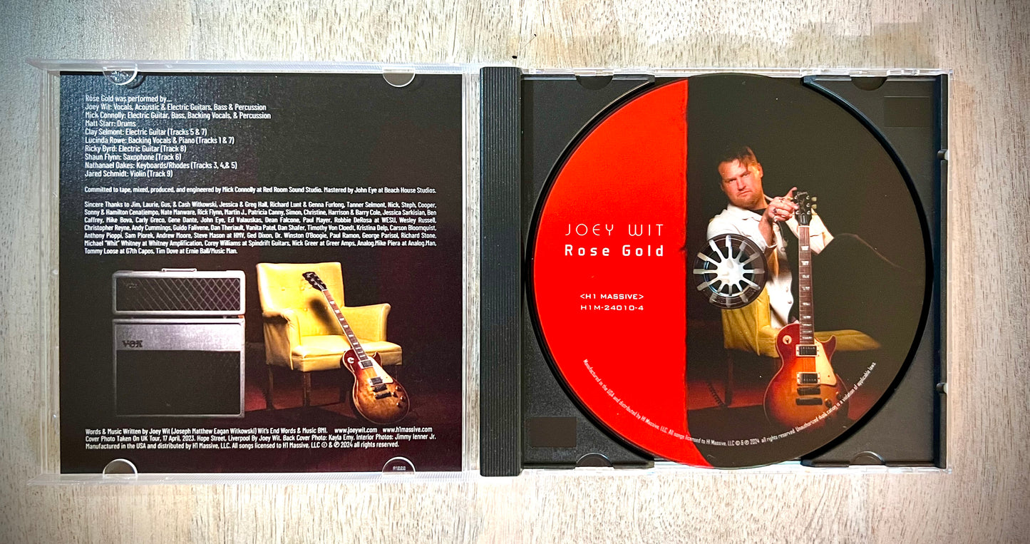 Joey Wit - album - Rose Gold (CD)