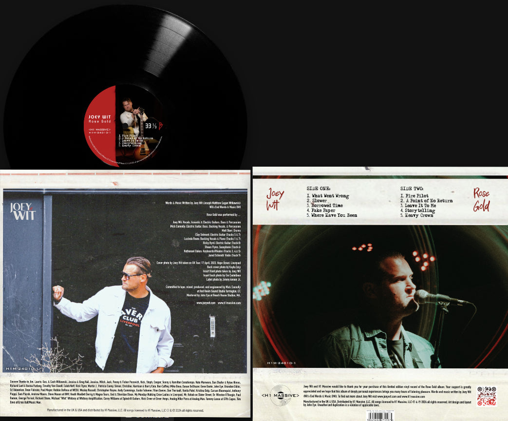 Joey Wit - album - Rose Gold (Vinyl LP)