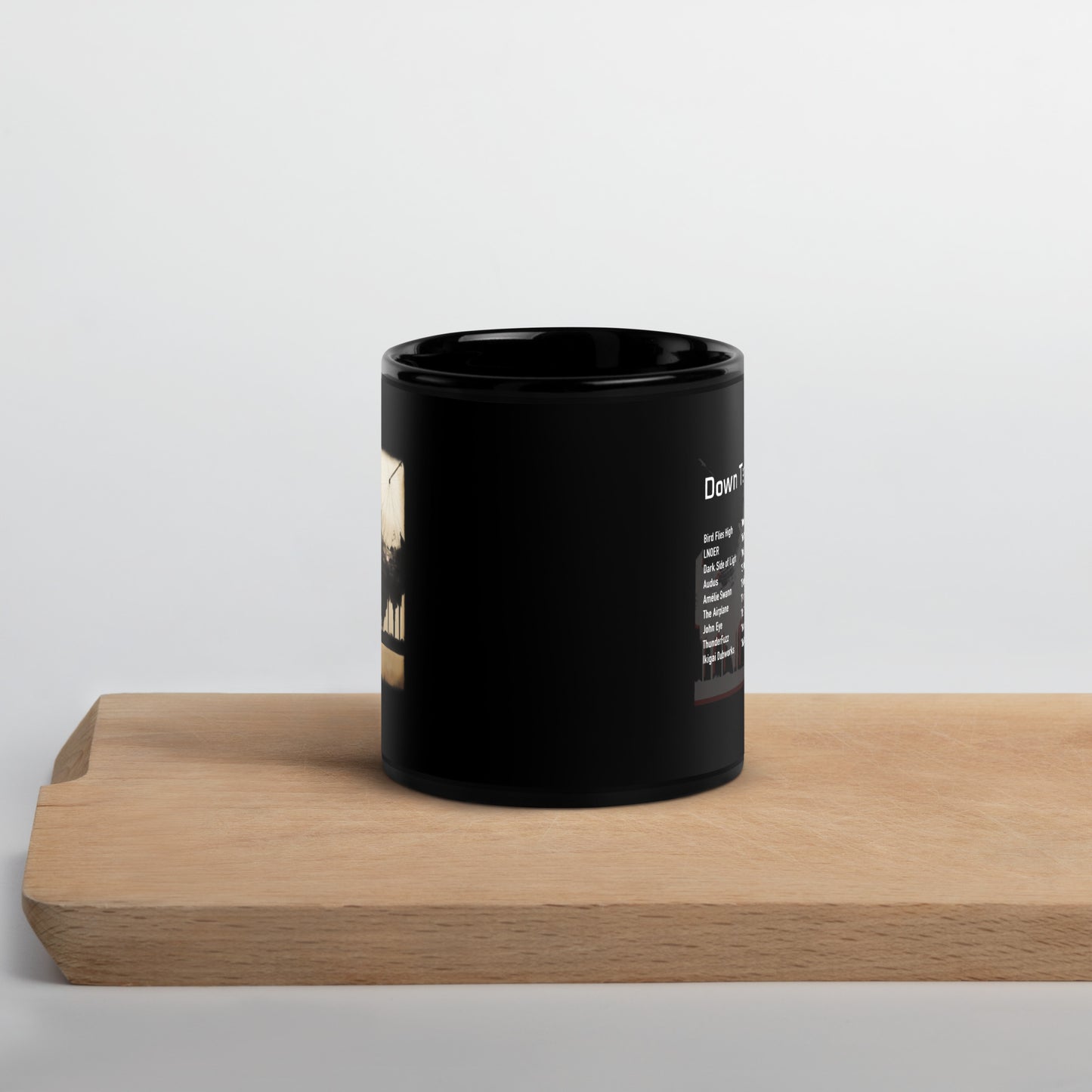 Down Tempo Fix Vol. 1 - Black Glossy Mug