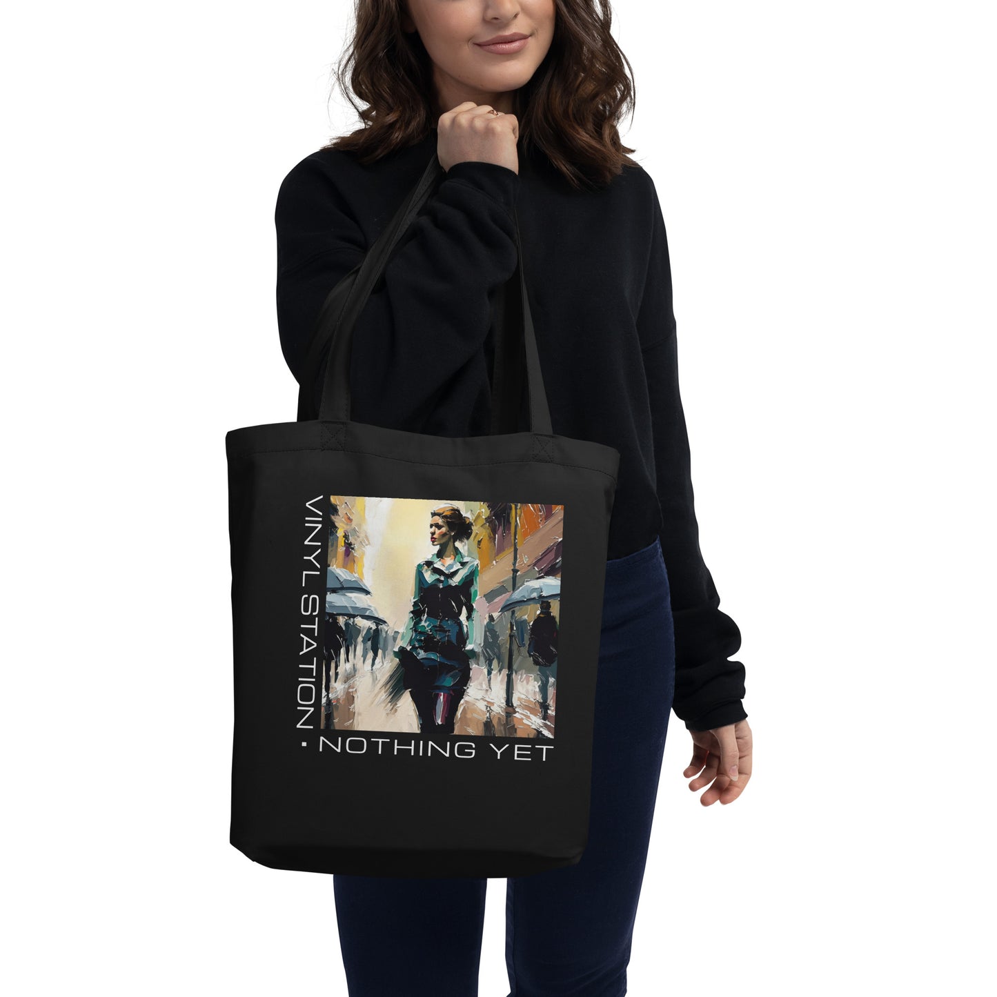 Vinyl Station - Eco Tote Bag - Nothing Yet
