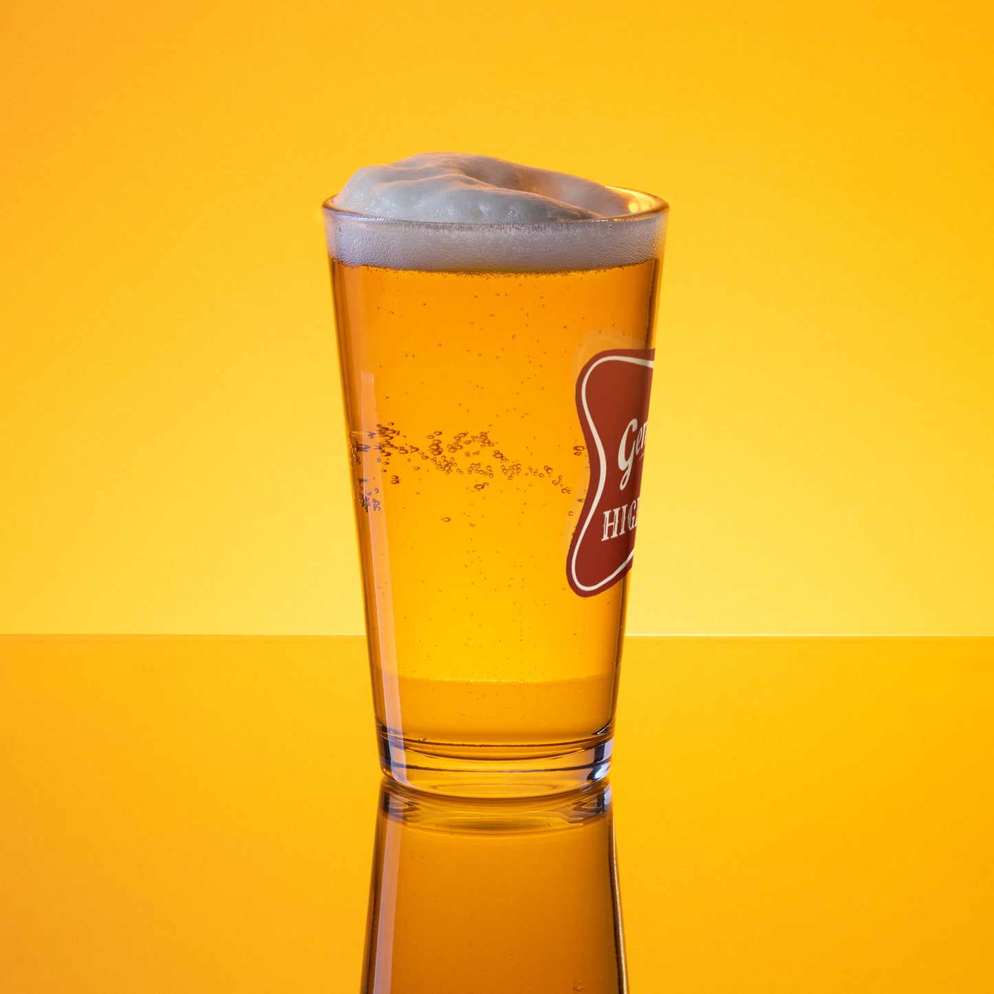 Gene Dante - Shaker Pint Glass - High Time