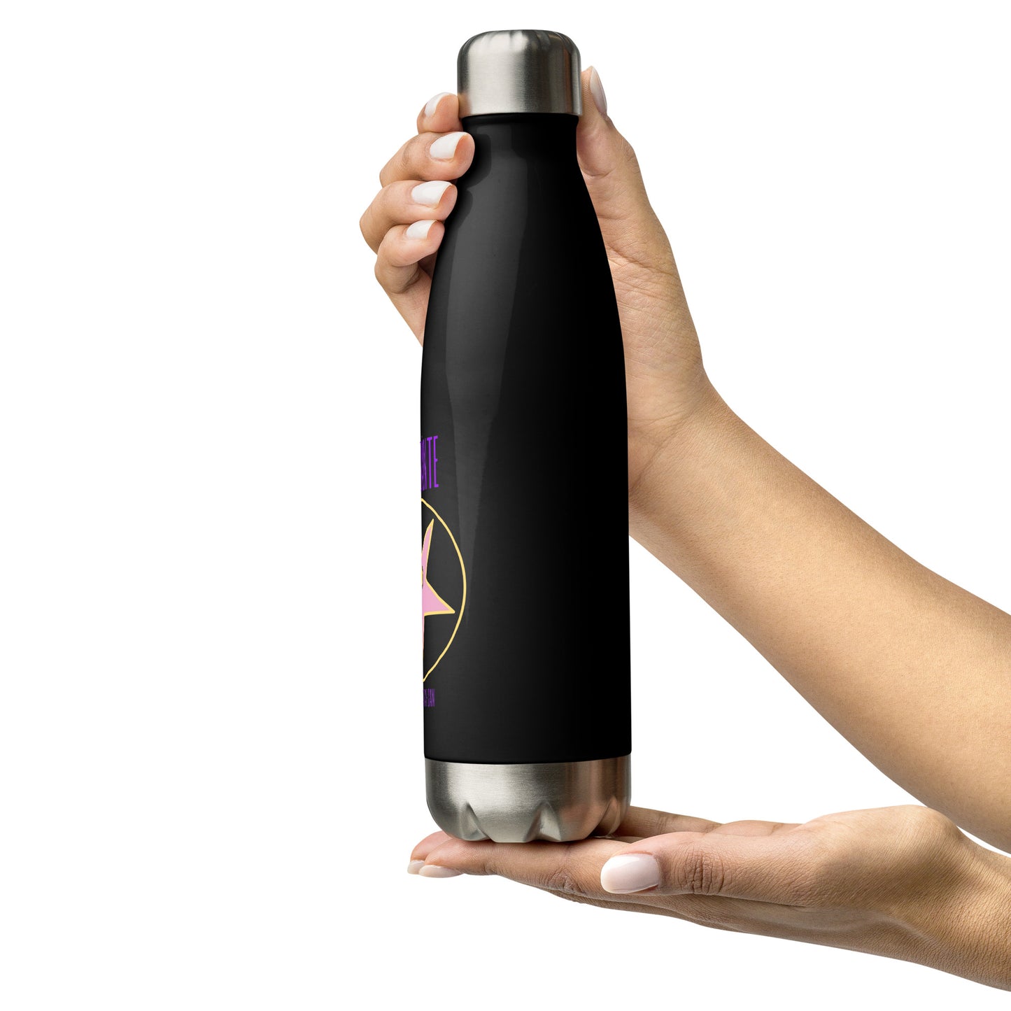 Gene Dante - Stainless Steel Water Bottle - Diamond in a Trash Can