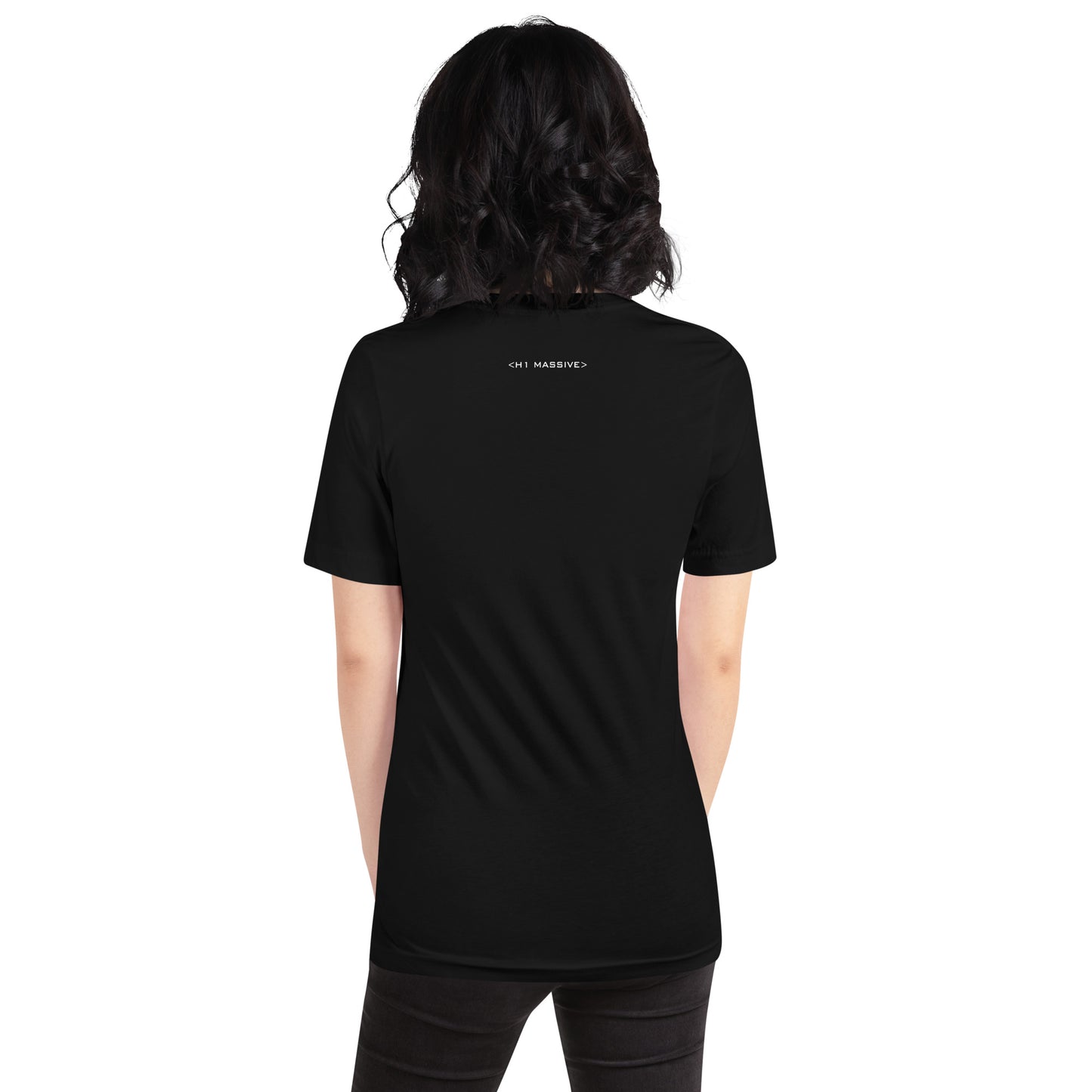 Joey Wit - Unisex T-shirt - Rose Gold #04 Fake Paper (audio wave)