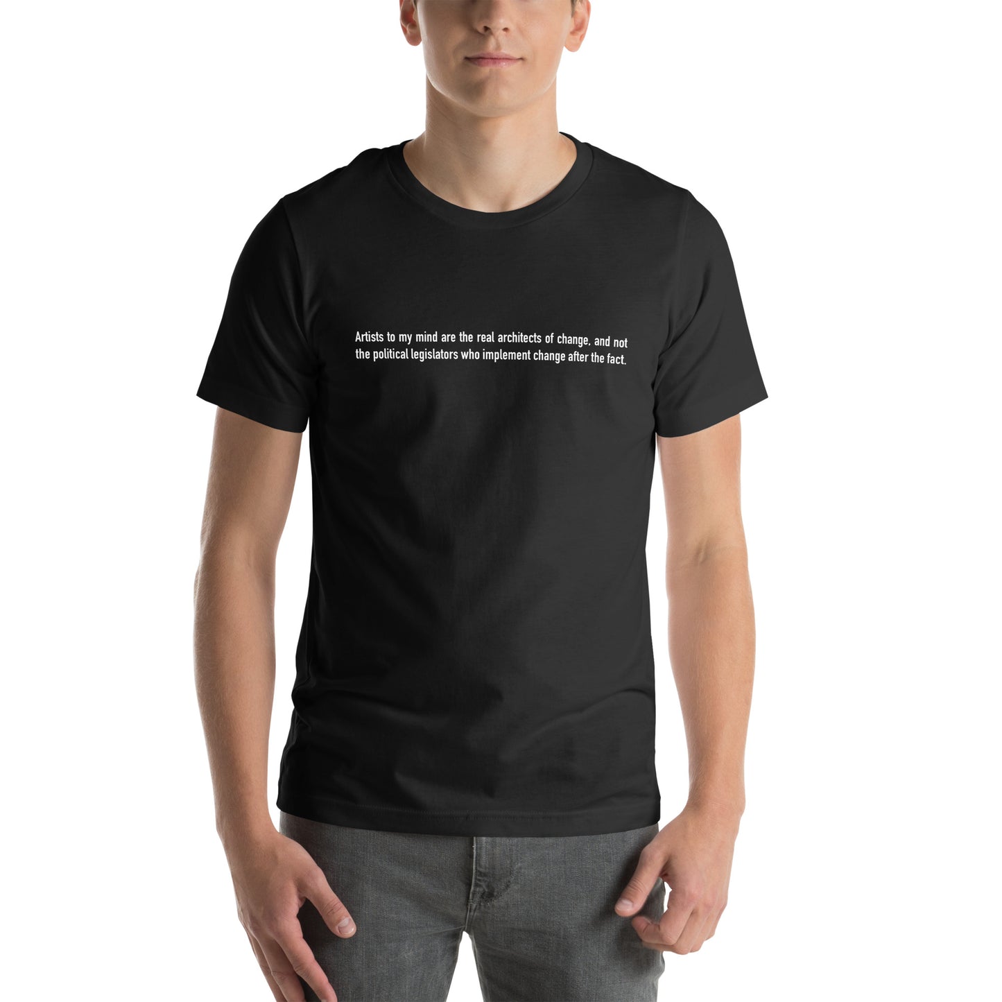 H1 Massive - Unisex t-shirt - William S. Burrows "Artists" Quote