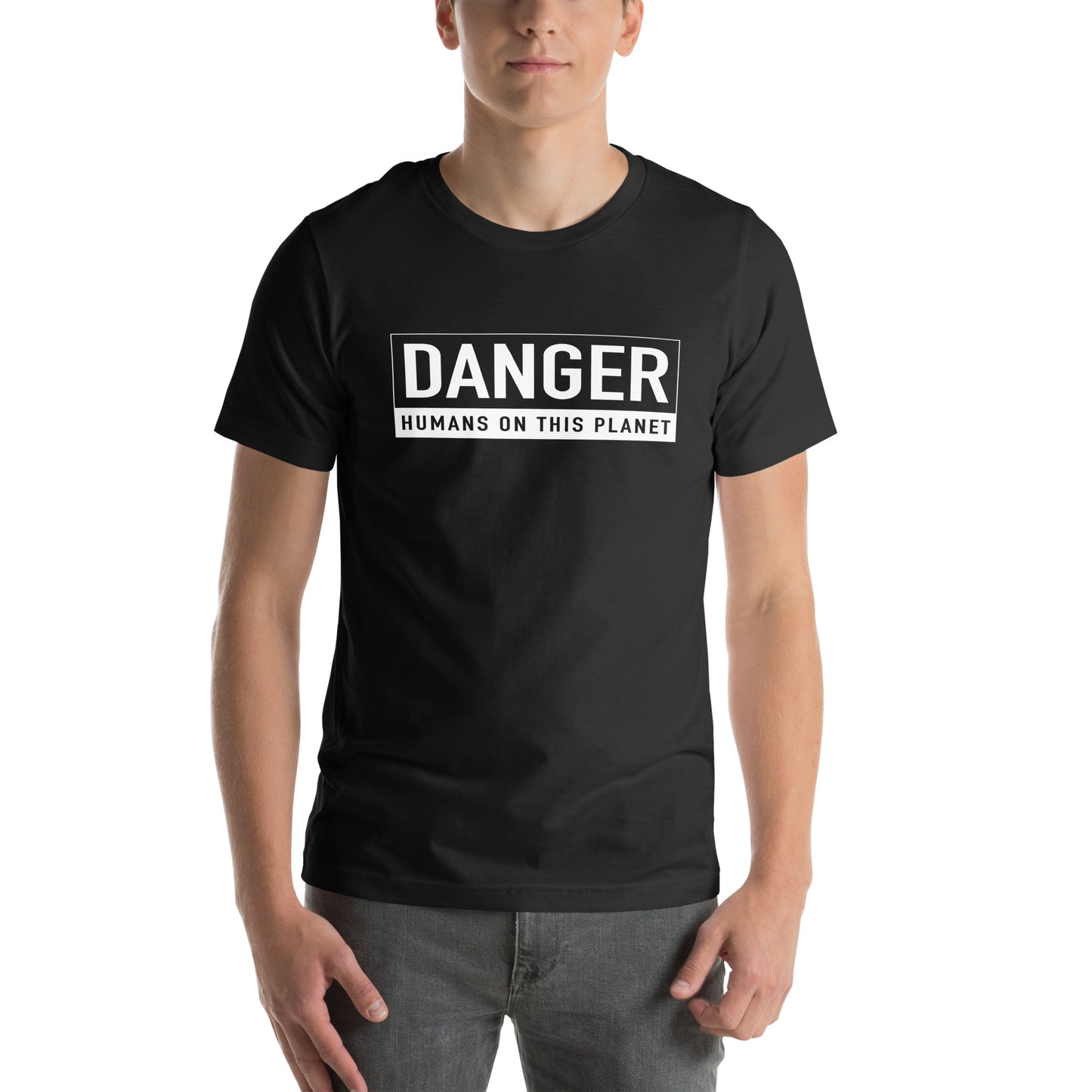 H1 Massive - Unisex t-shirt - Danger, Humans on this Planet
