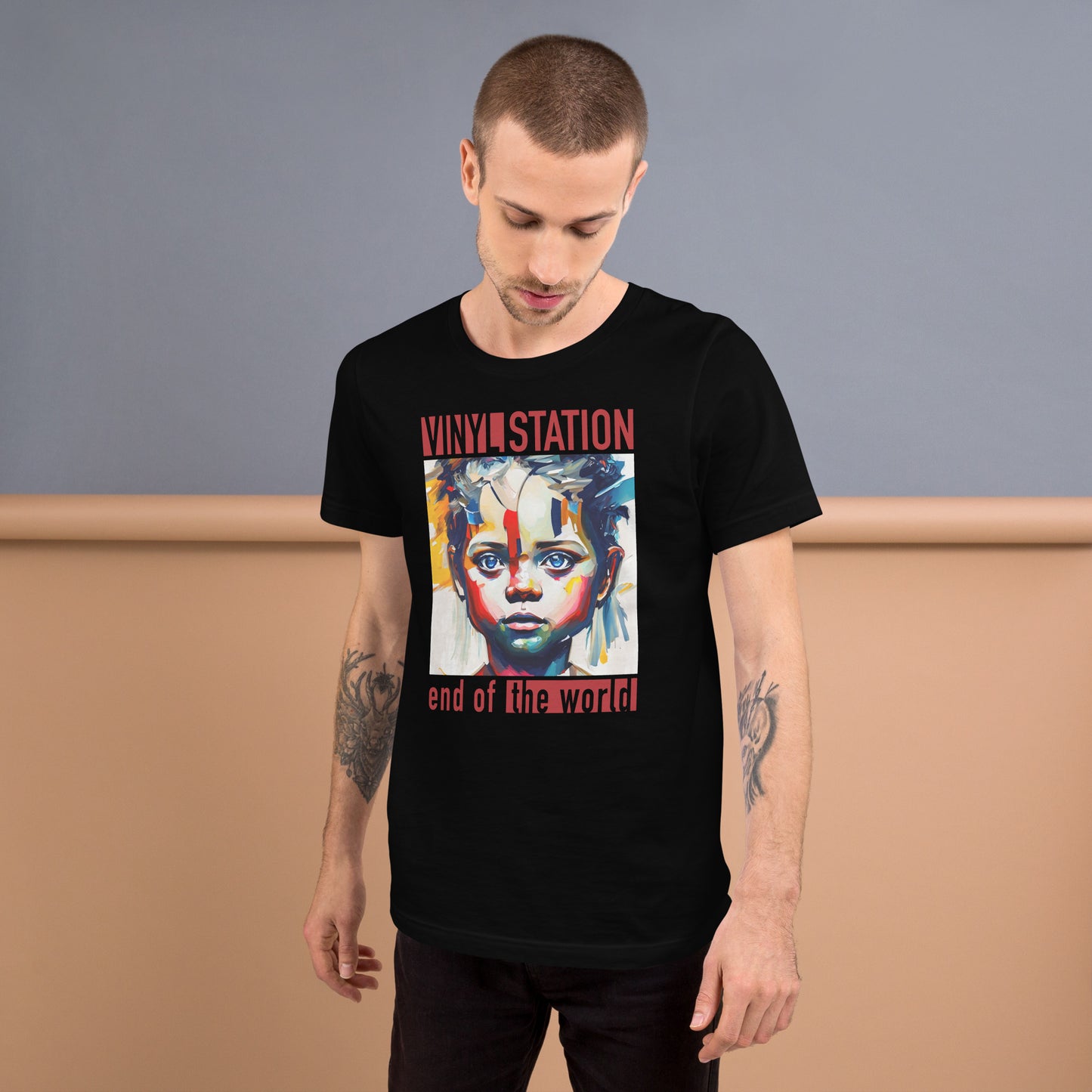 Vinyl Station - Unisex t-shirt - End of the World