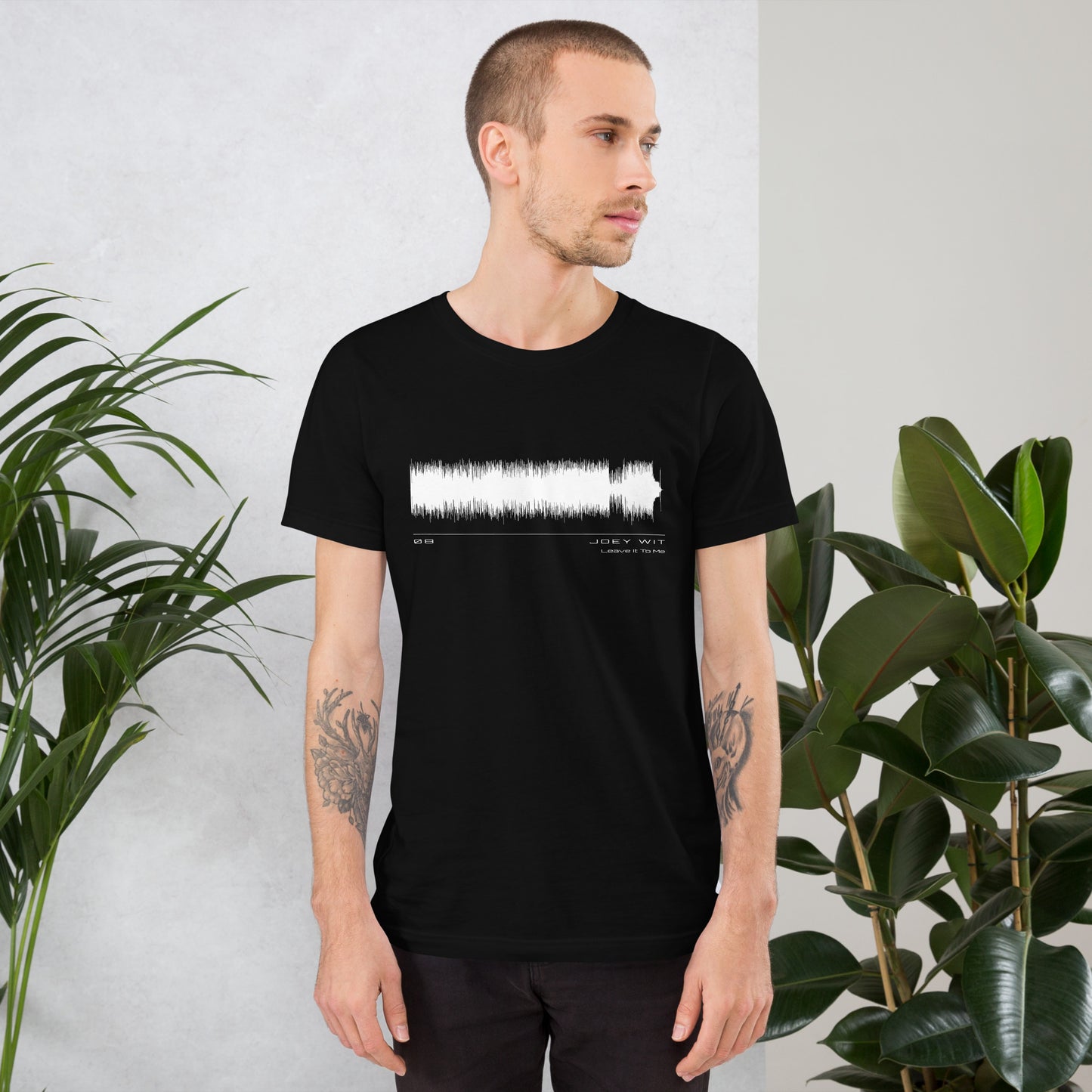 Joey Wit - Unisex T-shirt - Rose Gold #08 Leave It To Me (audio wave)
