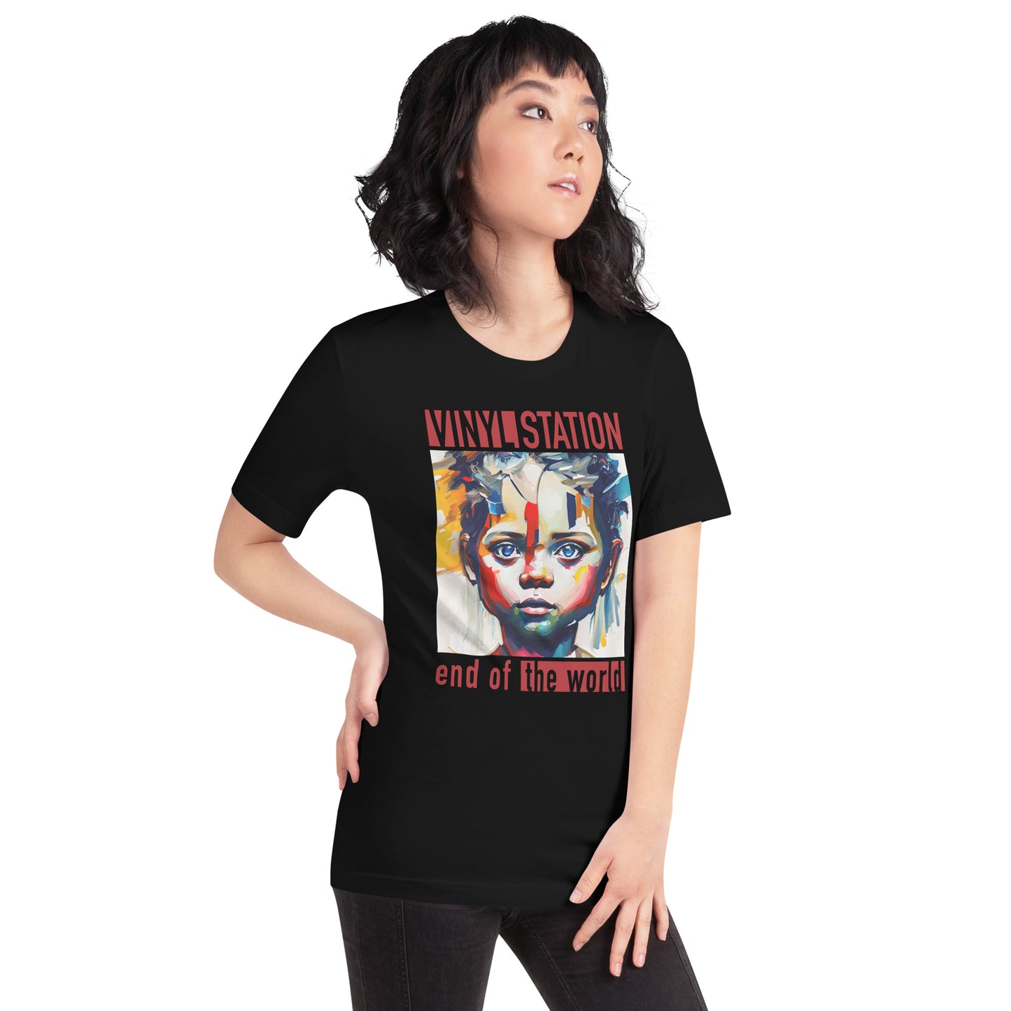 Vinyl Station - Unisex t-shirt - End of the World