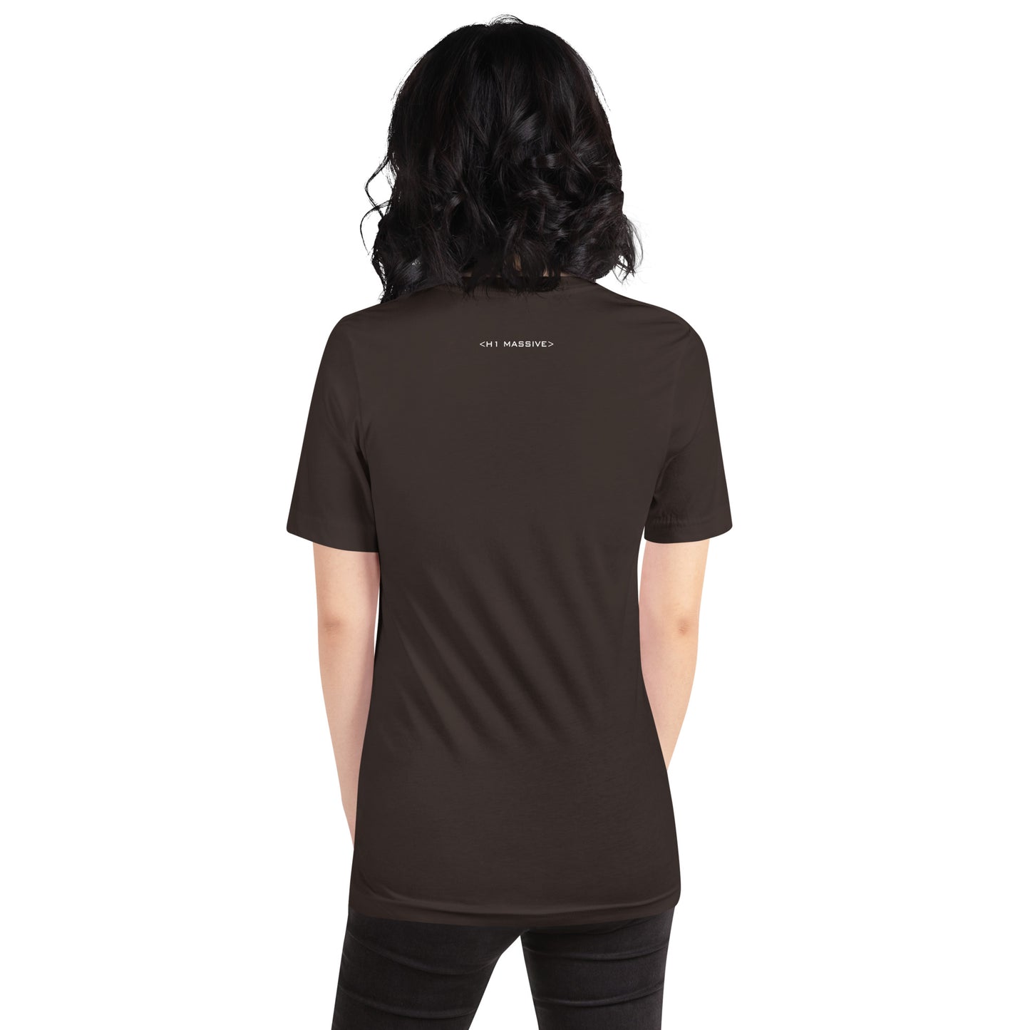 Joey Wit - Unisex T-shirt - Rose Gold #04 Fake Paper (audio wave)