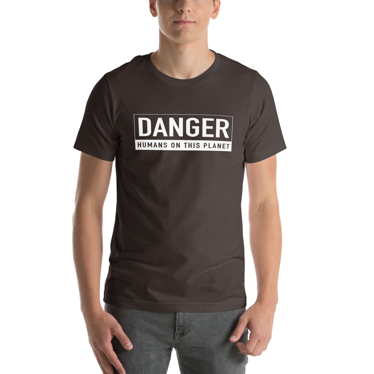 H1 Massive - Unisex t-shirt - Danger, Humans on this Planet