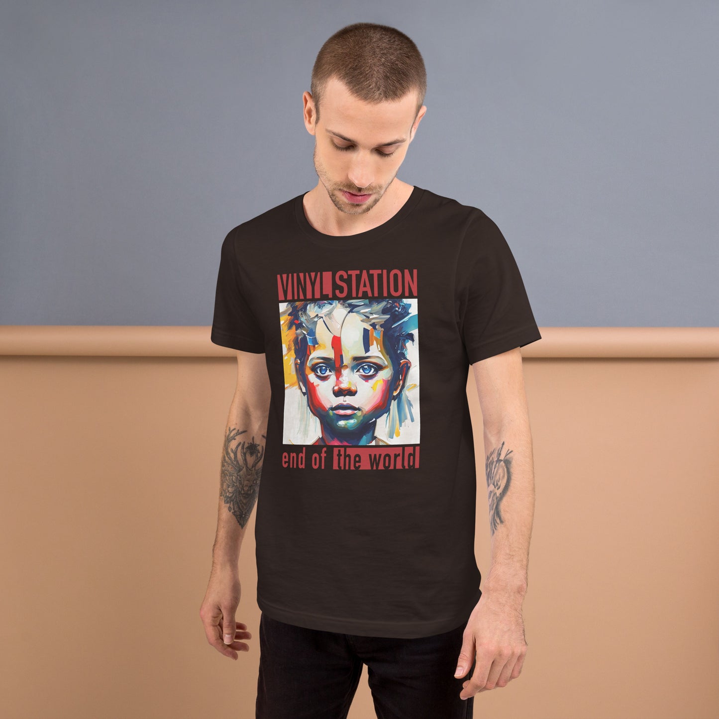 Vinyl Station - Unisex t-shirt - End of the World