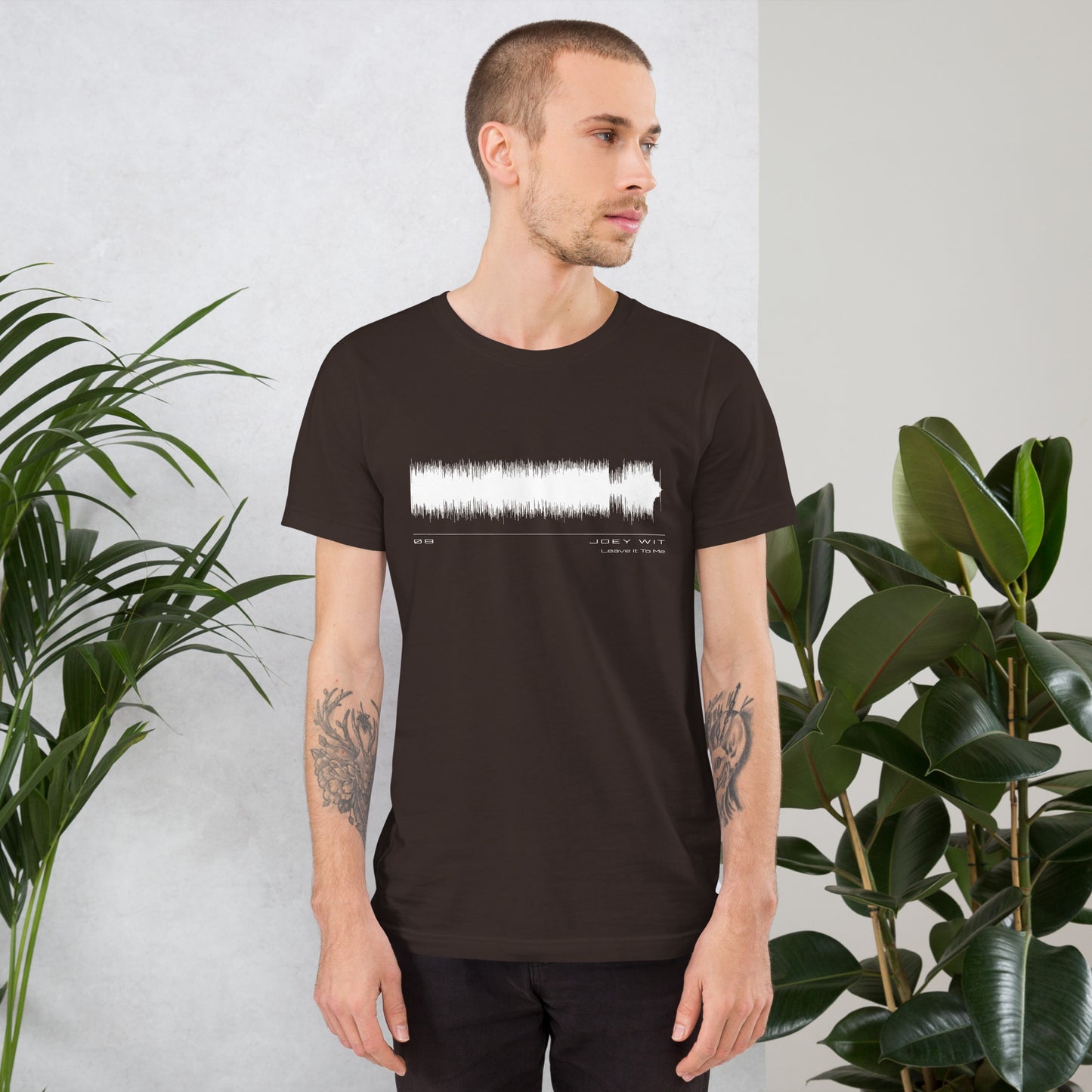 Joey Wit - Unisex T-shirt - Rose Gold #08 Leave It To Me (audio wave)