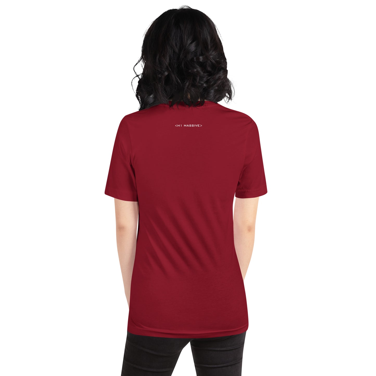 Joey Wit - Unisex T-shirt - Rose Gold #04 Fake Paper (audio wave)