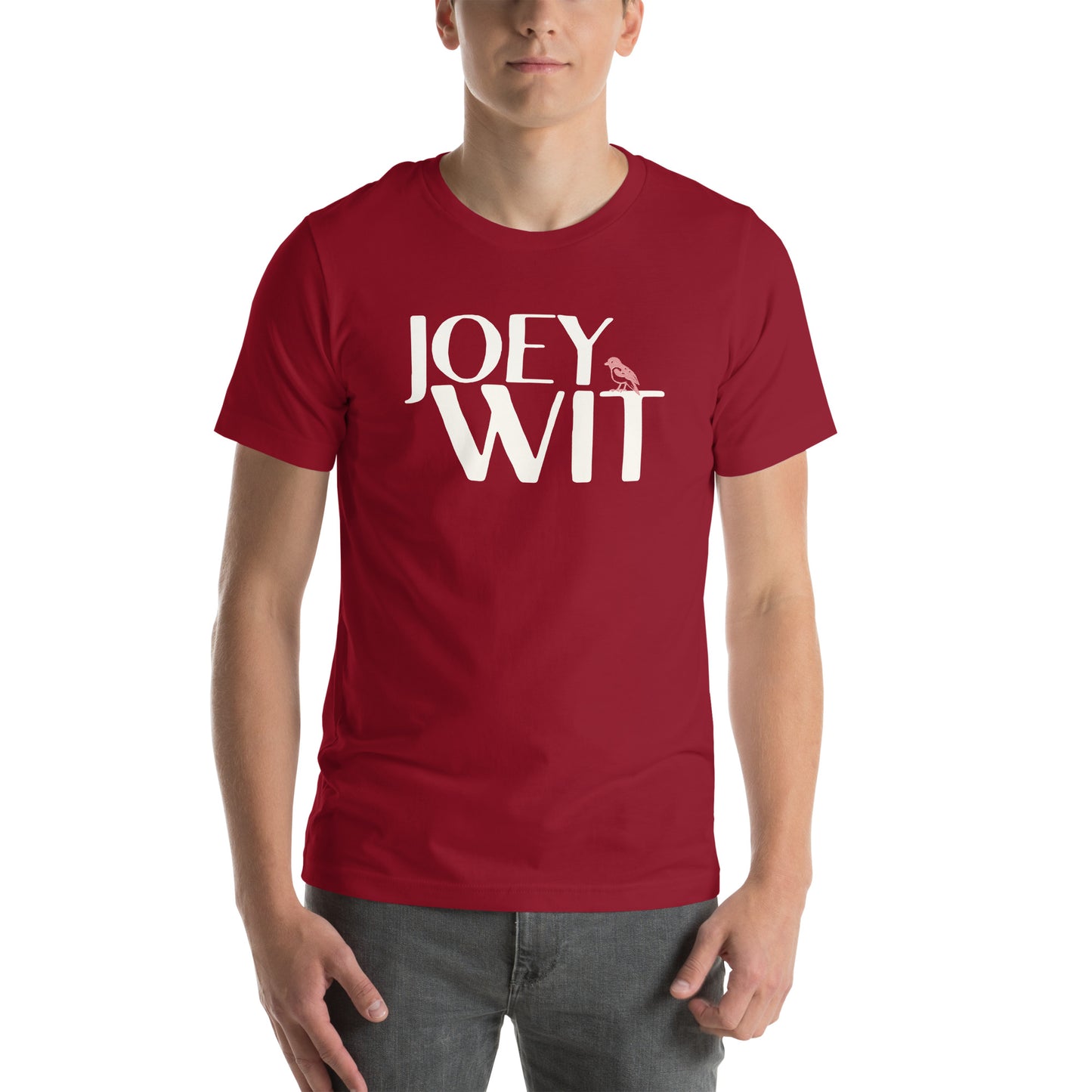 Joey Wit - Unisex t-shirt - Robin Edition