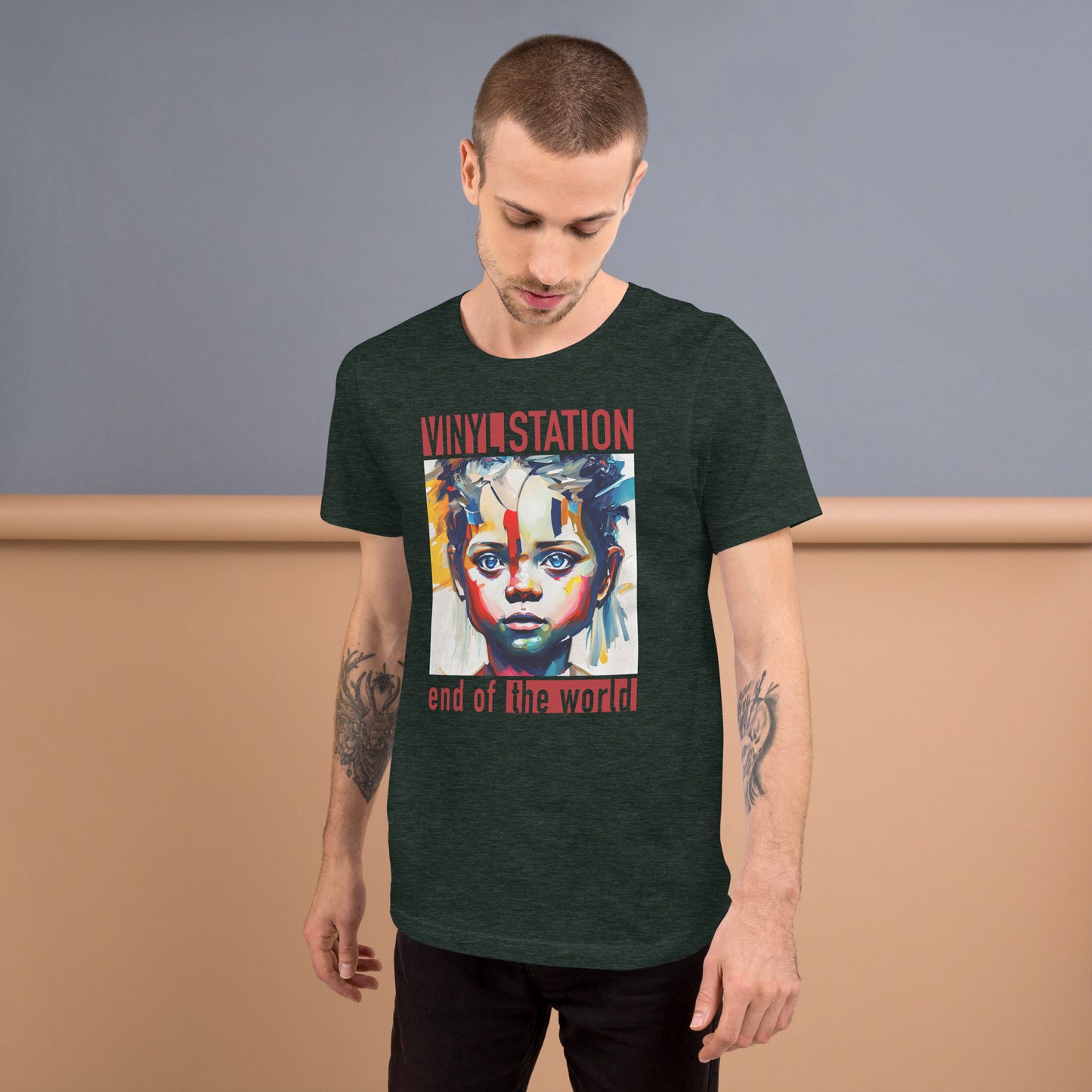 Vinyl Station - Unisex t-shirt - End of the World