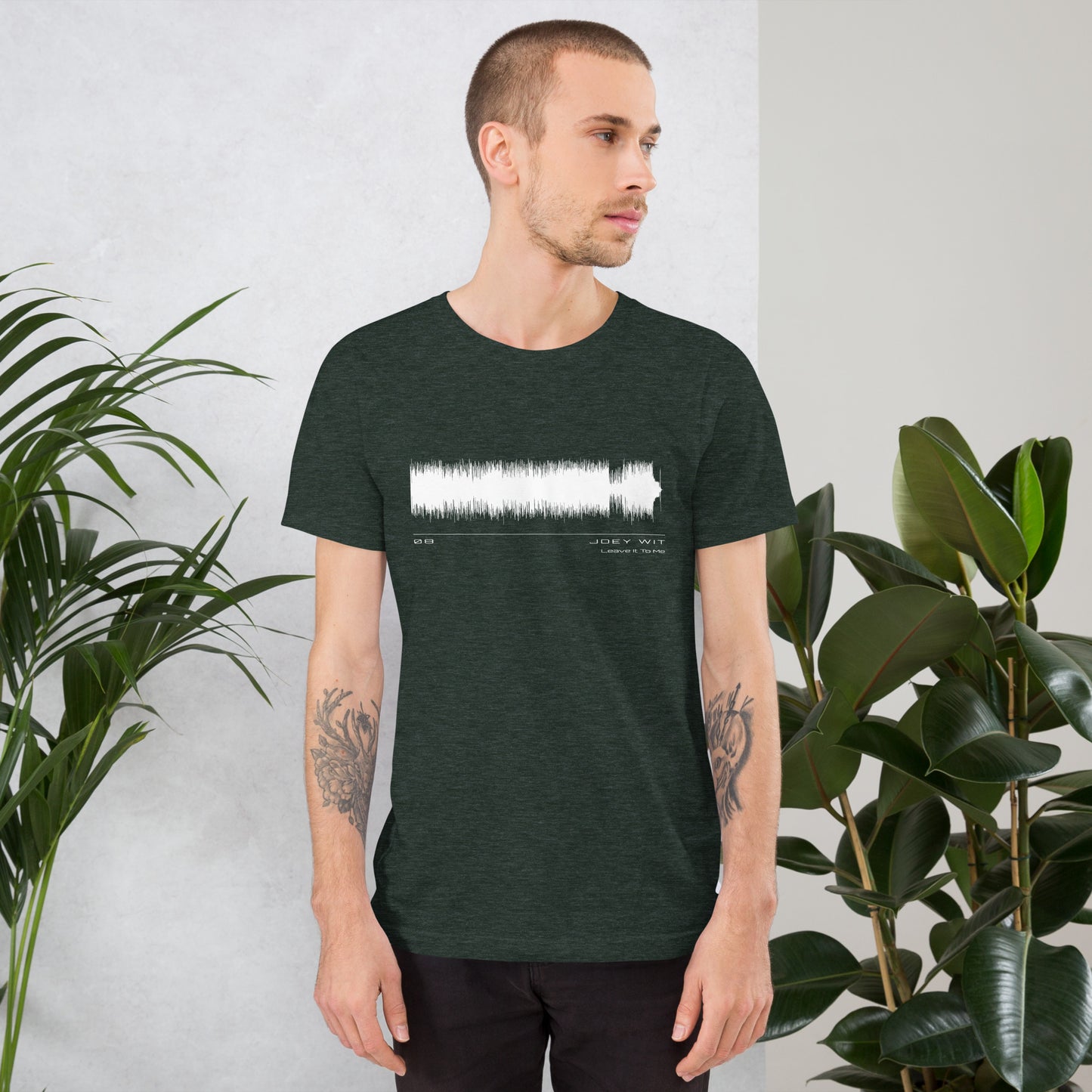 Joey Wit - Unisex T-shirt - Rose Gold #08 Leave It To Me (audio wave)
