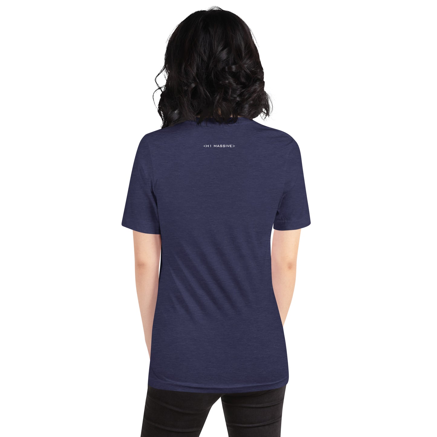 Joey Wit - Unisex T-shirt - Rose Gold #04 Fake Paper (audio wave)