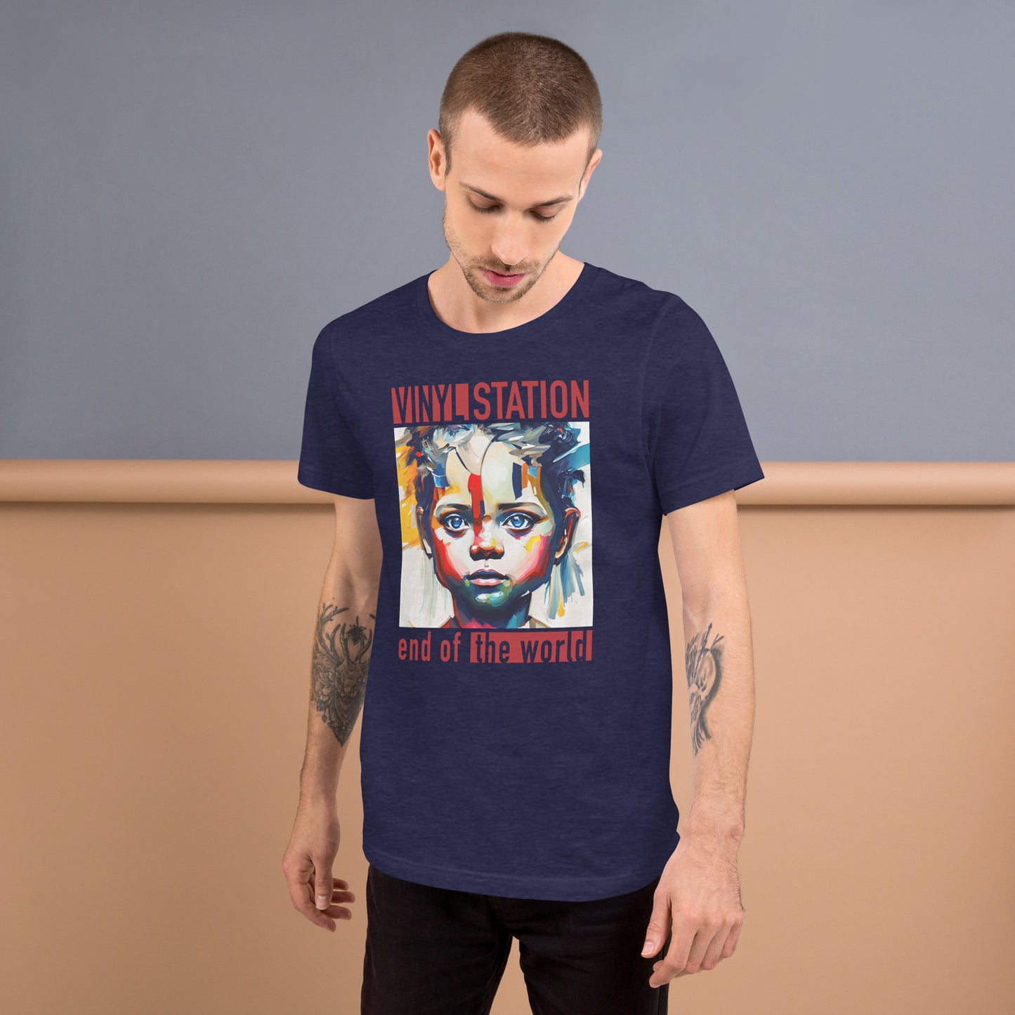 Vinyl Station - Unisex t-shirt - End of the World