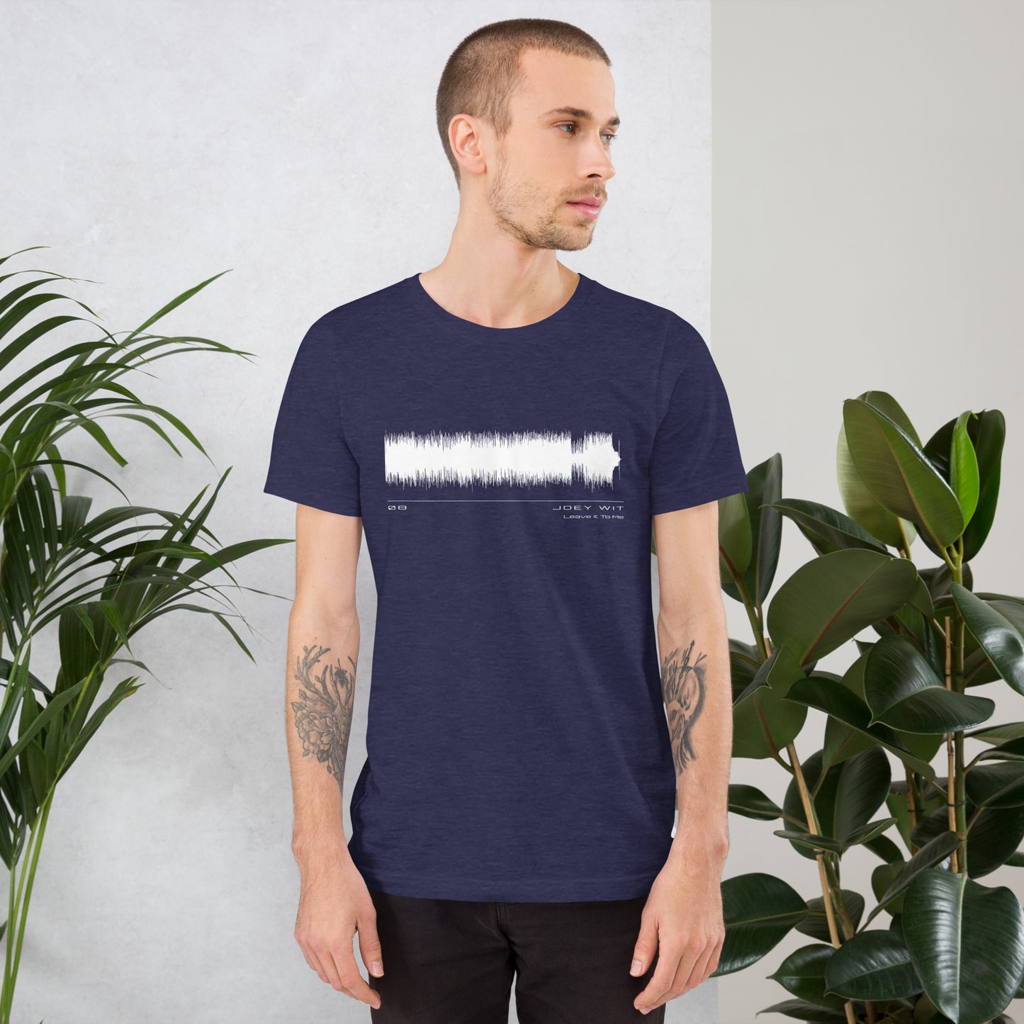 Joey Wit - Unisex T-shirt - Rose Gold #08 Leave It To Me (audio wave)