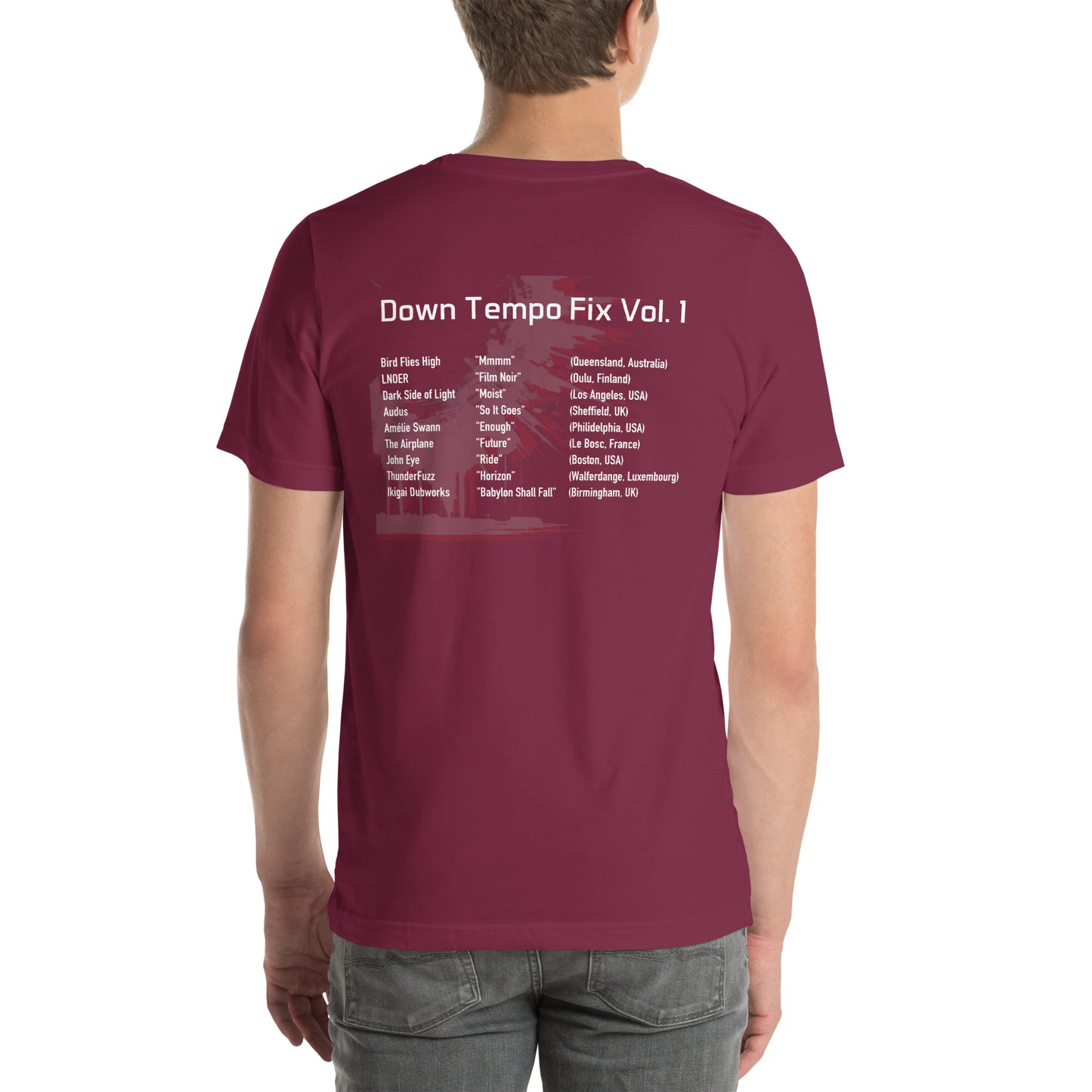 Down Tempo Fix Vol. 1 - Unisex t-shirt