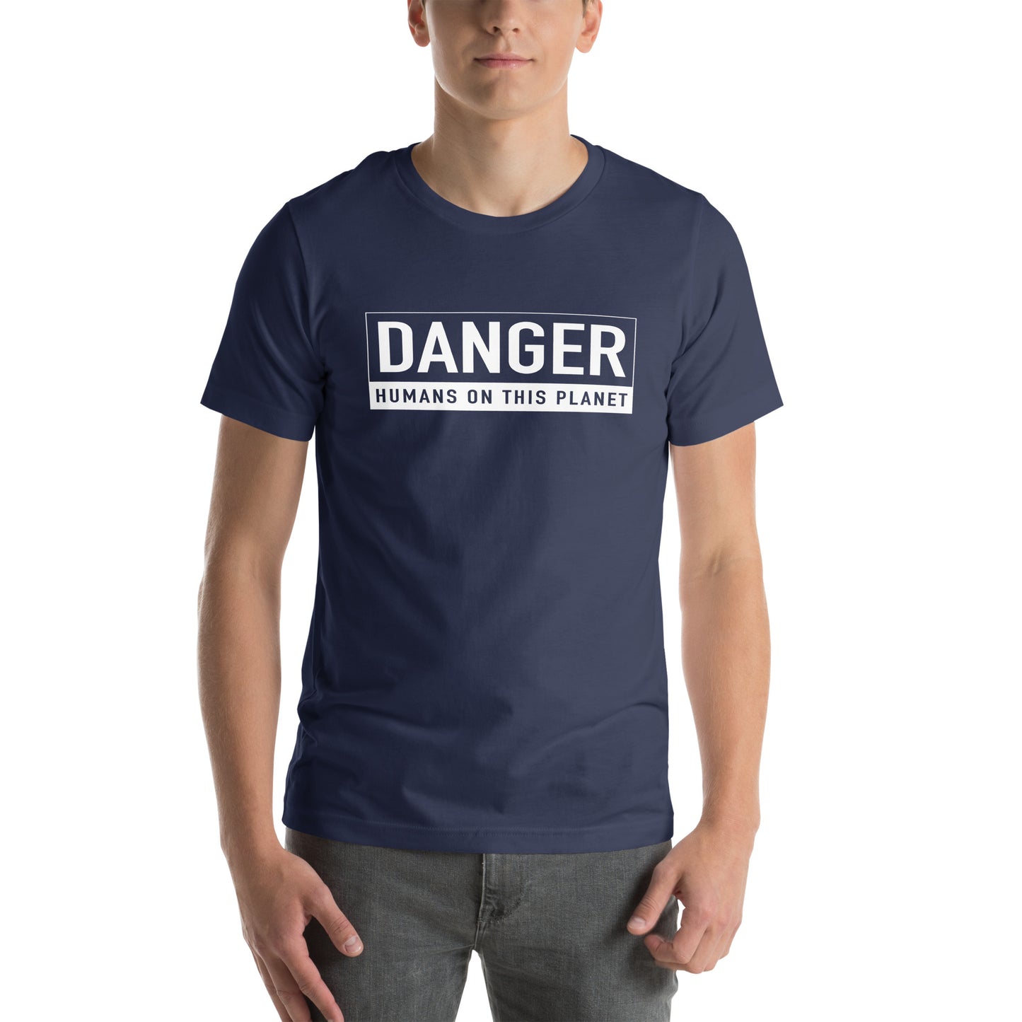 H1 Massive - Unisex t-shirt - Danger, Humans on this Planet