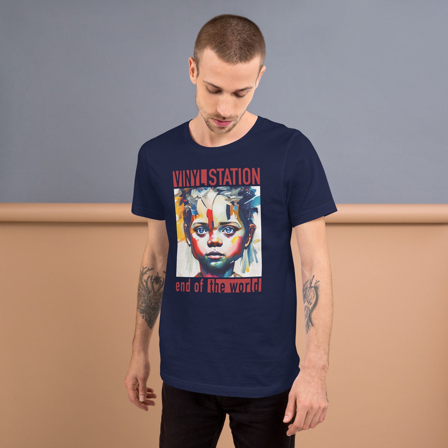 Vinyl Station - Unisex t-shirt - End of the World