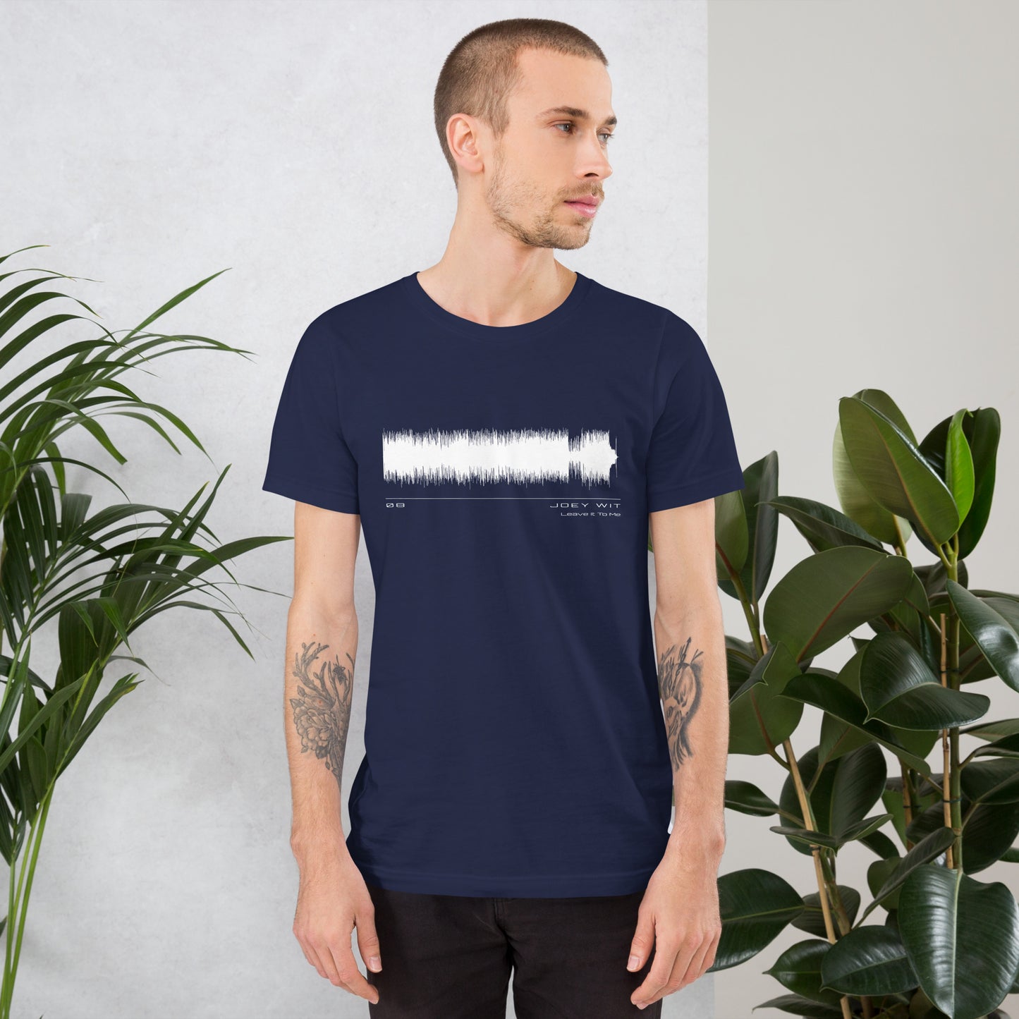 Joey Wit - Unisex T-shirt - Rose Gold #08 Leave It To Me (audio wave)