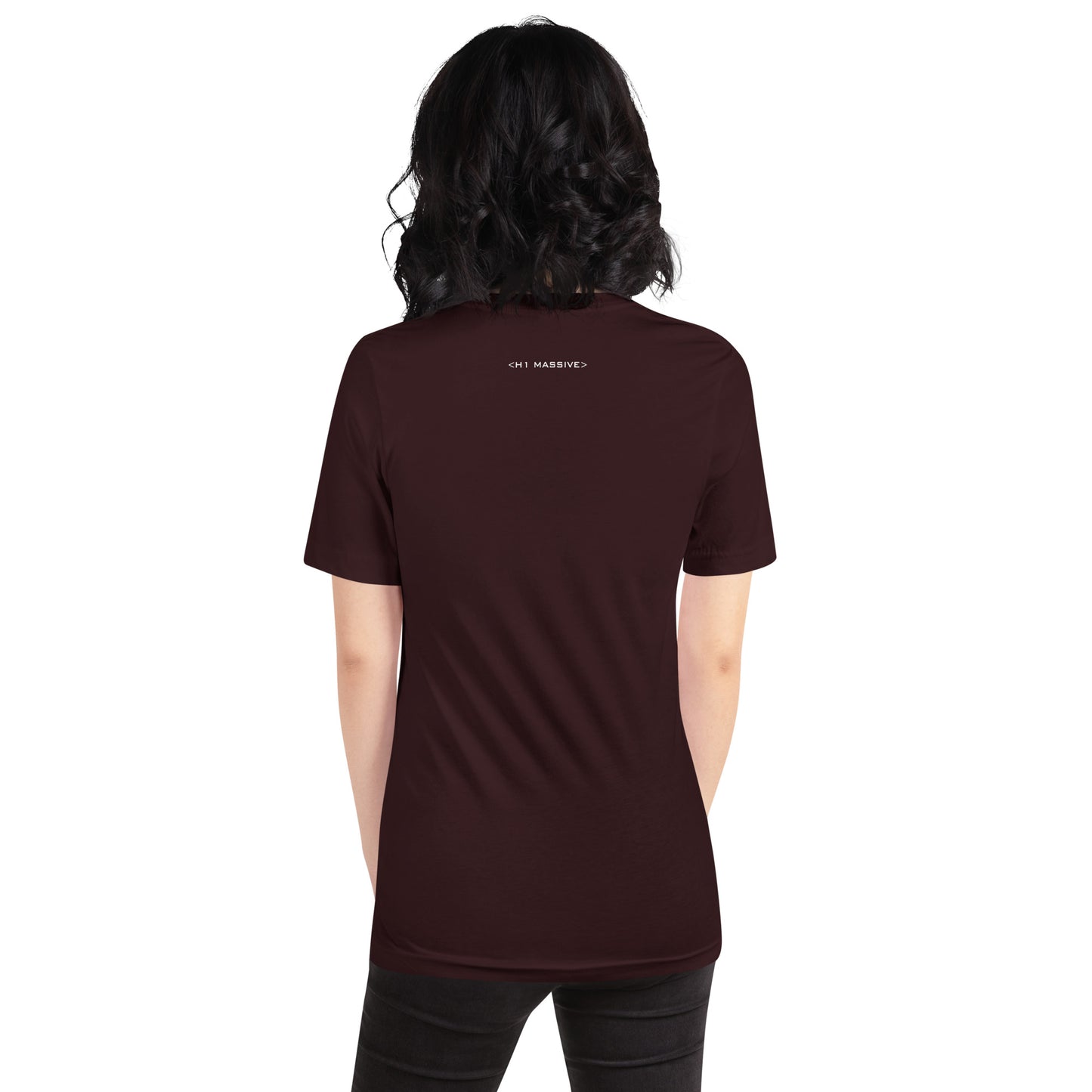 Joey Wit - Unisex T-shirt - Rose Gold #04 Fake Paper (audio wave)
