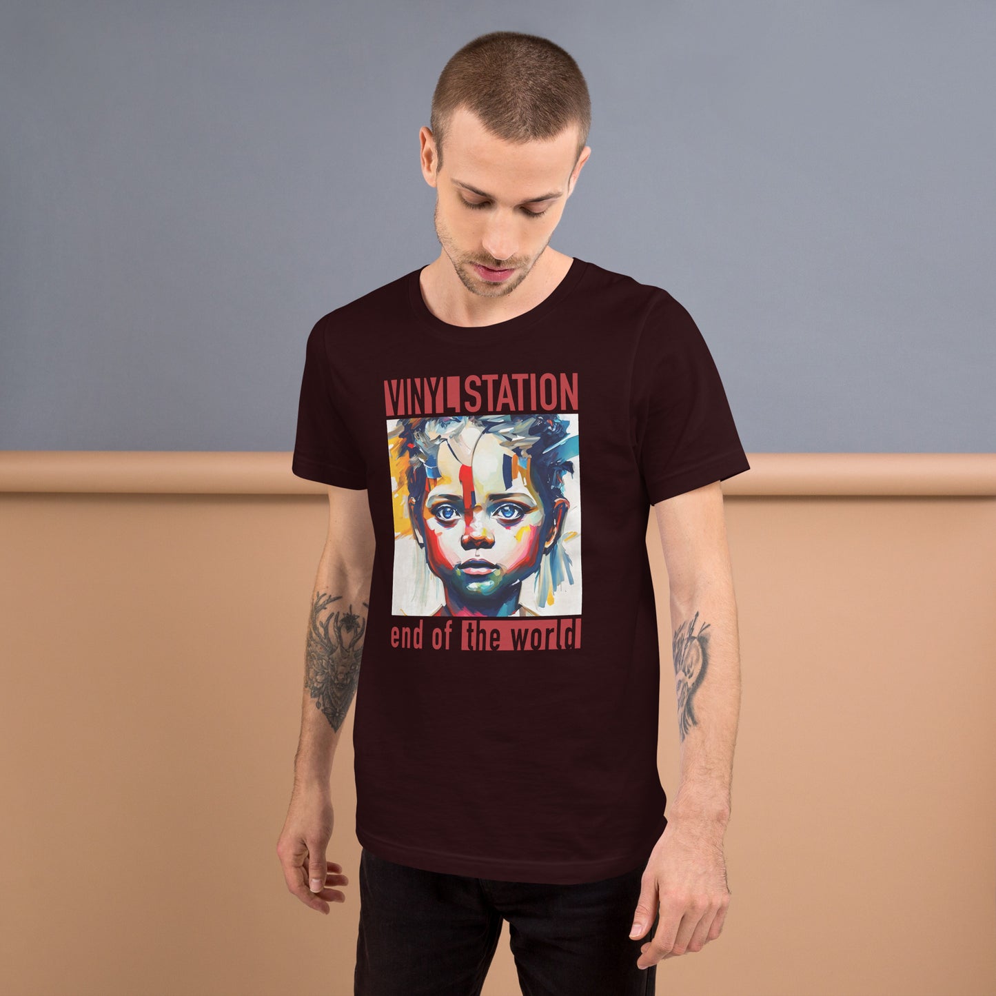 Vinyl Station - Unisex t-shirt - End of the World