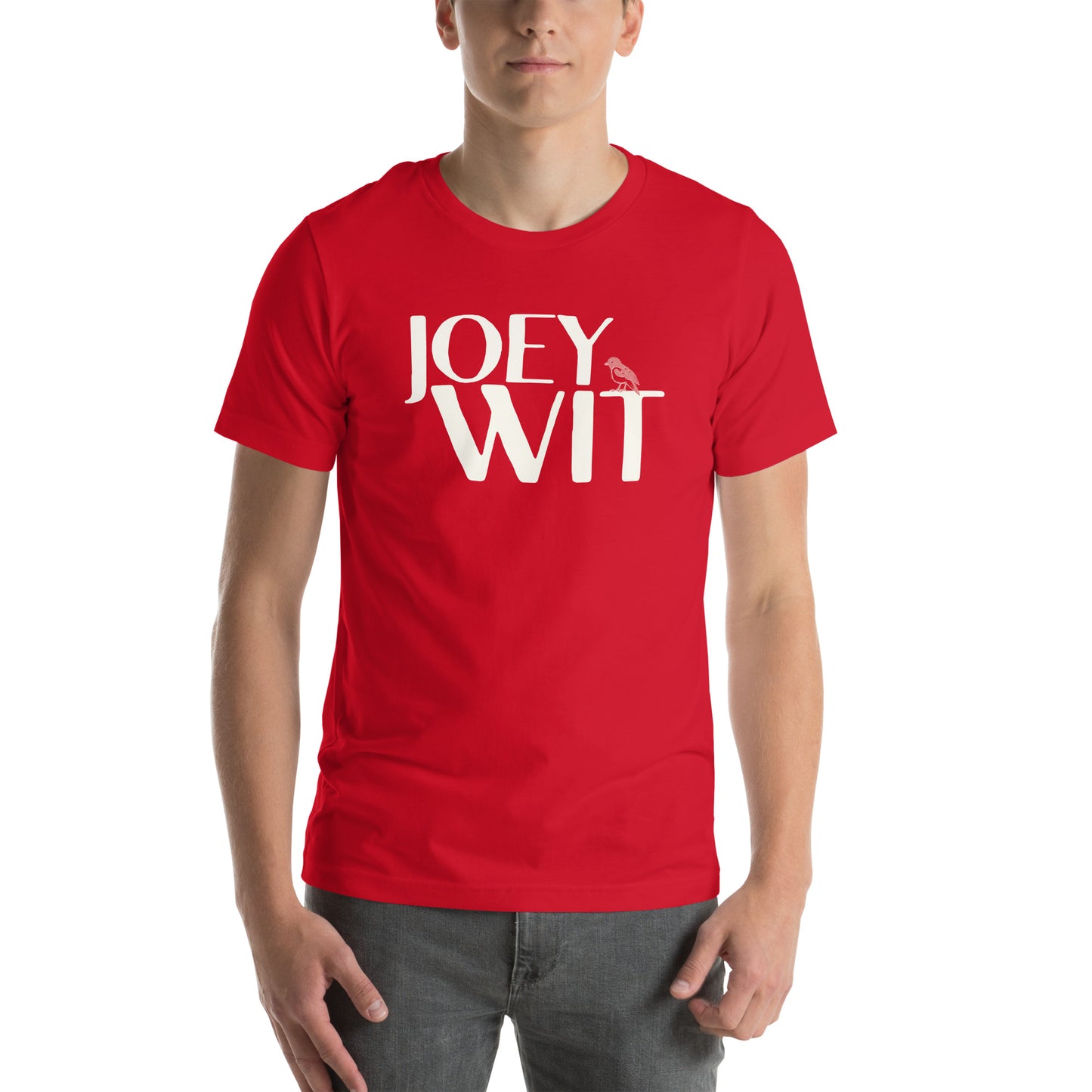 Joey Wit - Unisex t-shirt - Robin Edition