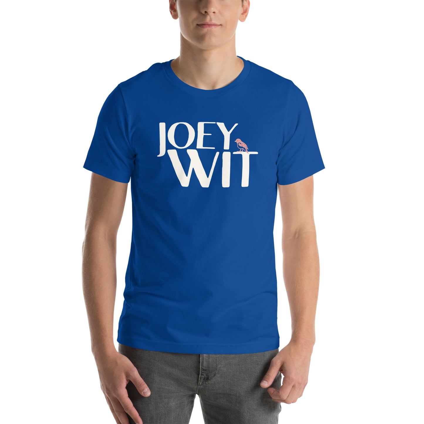 Joey Wit - Unisex t-shirt - Robin Edition
