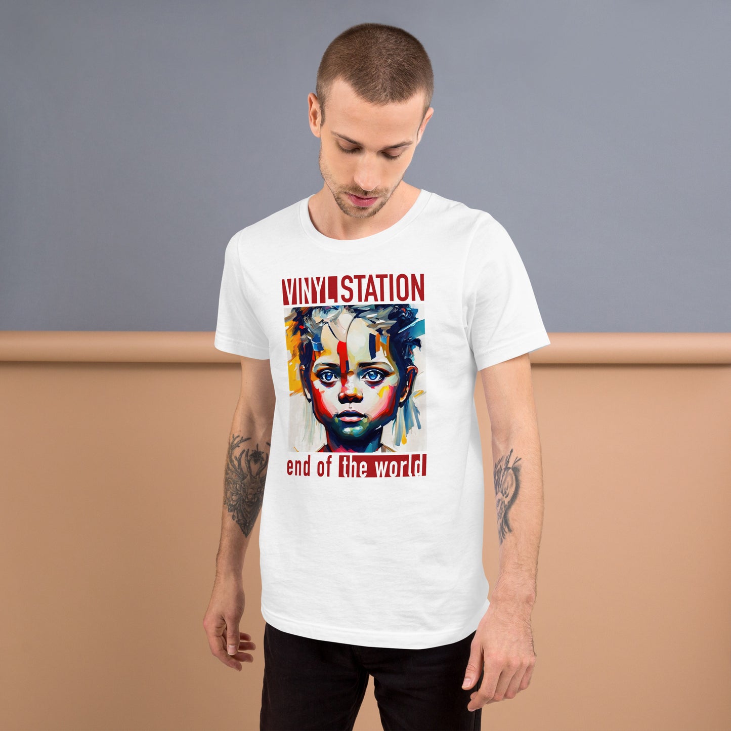 Vinyl Station - Unisex t-shirt - End of the World