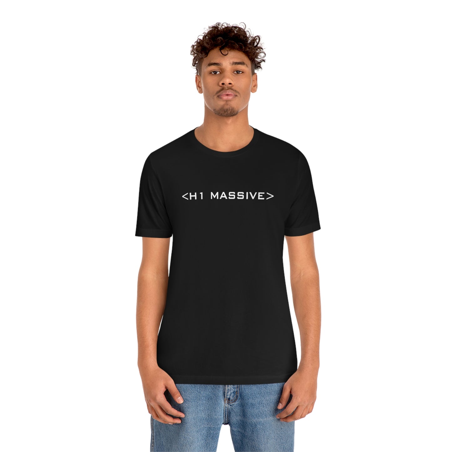 H1 Massive - T-Shirt - Men's Crew Neck