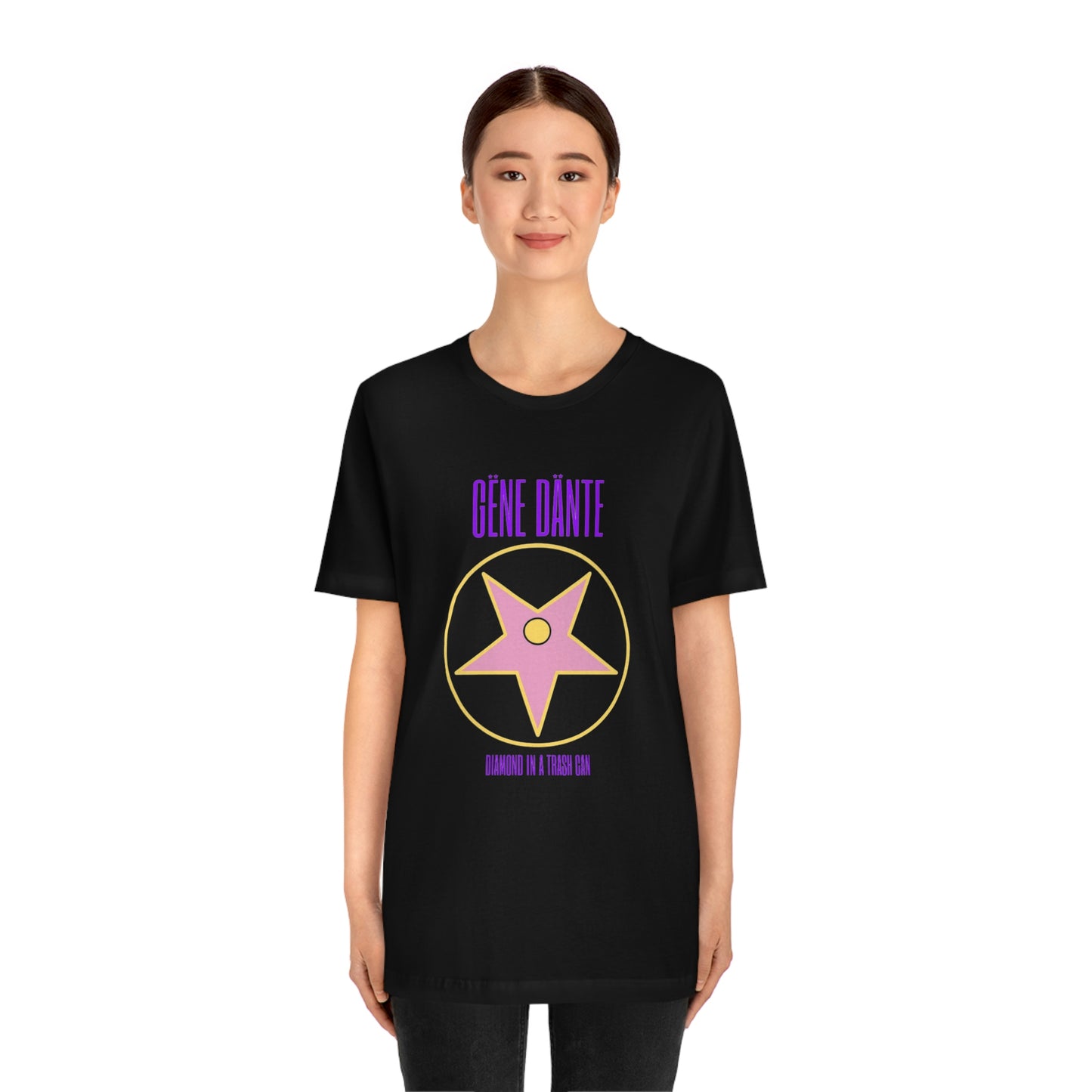 Gene Dante - T-Shirt - Inverted Hollywood Star - Men's Crew Neck