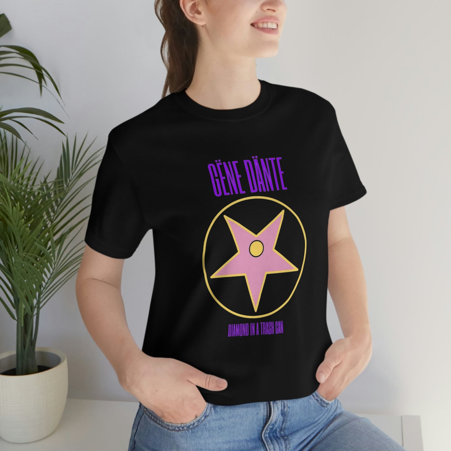 Gene Dante - T-Shirt - Inverted Hollywood Star - Men's Crew Neck