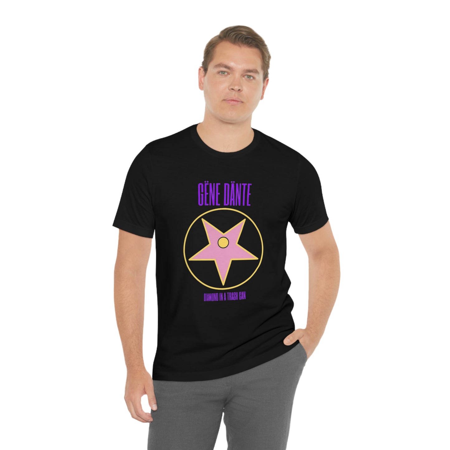 Gene Dante - T-Shirt - Inverted Hollywood Star - Men's Crew Neck