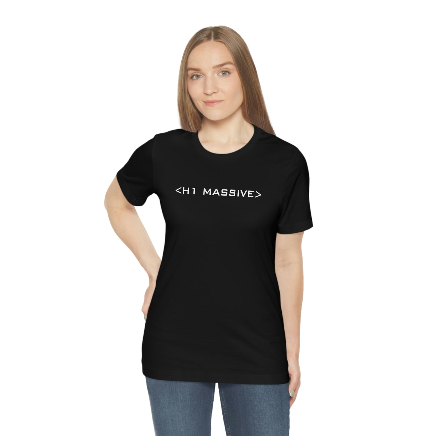 H1 Massive - T-Shirt - Men's Crew Neck