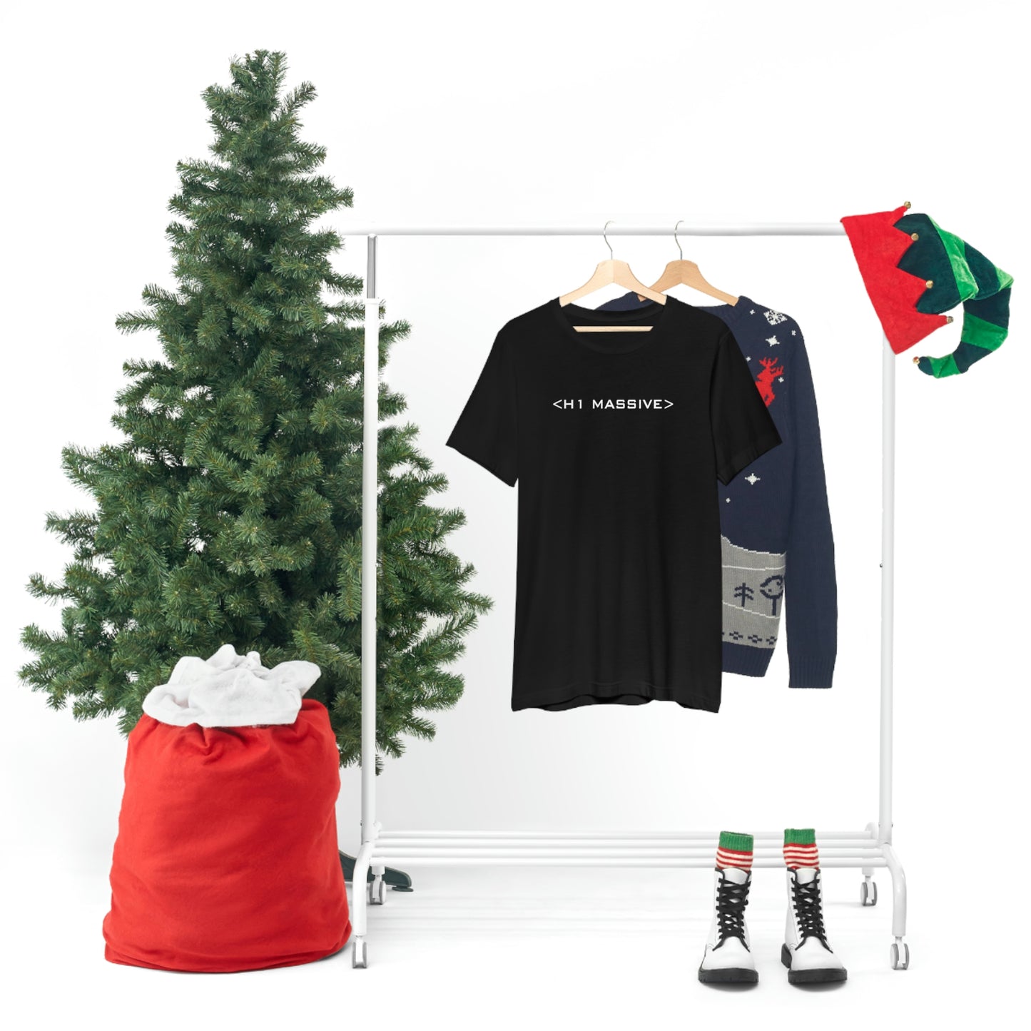 H1 Massive - T-Shirt - Men's Crew Neck