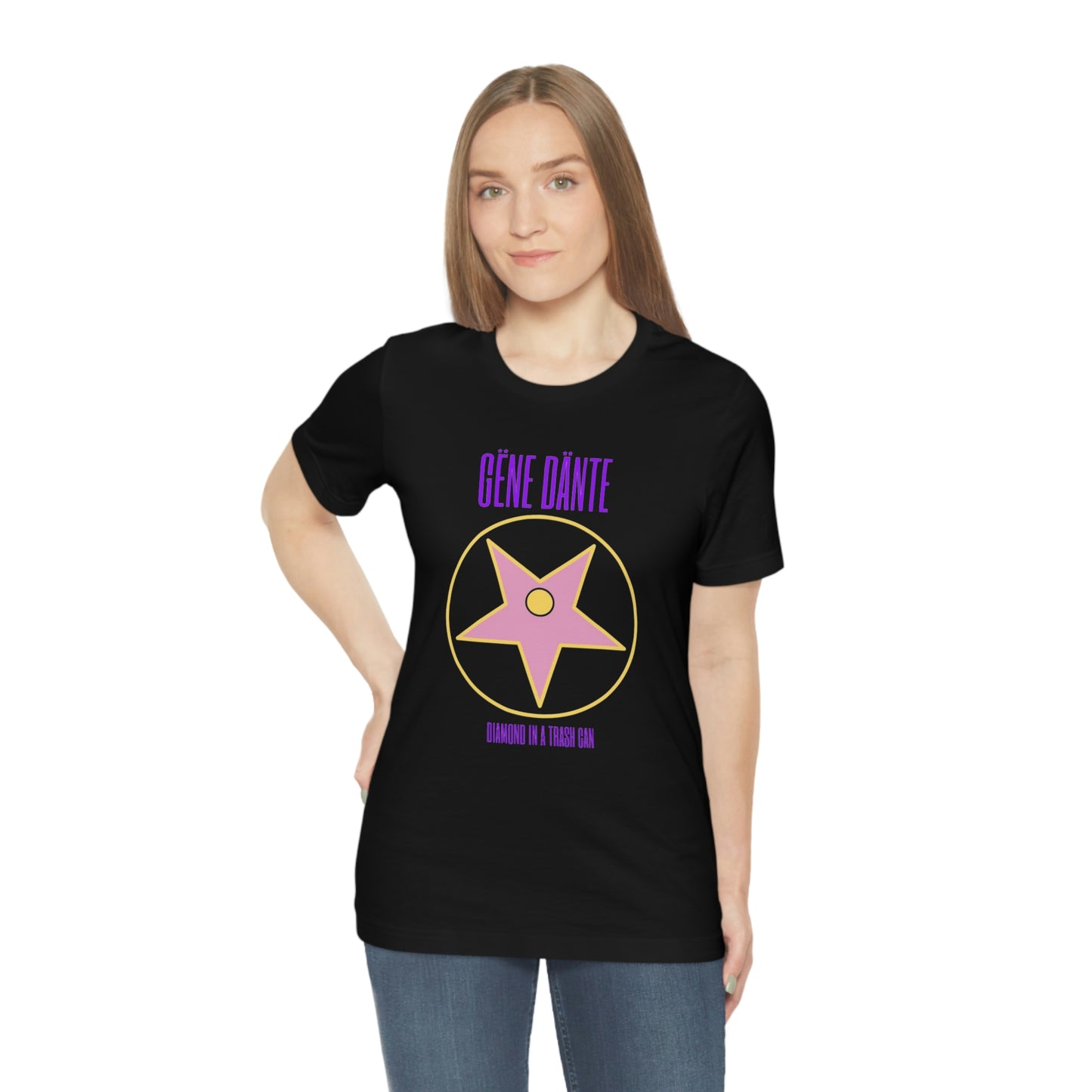 Gene Dante - T-Shirt - Inverted Hollywood Star - Men's Crew Neck