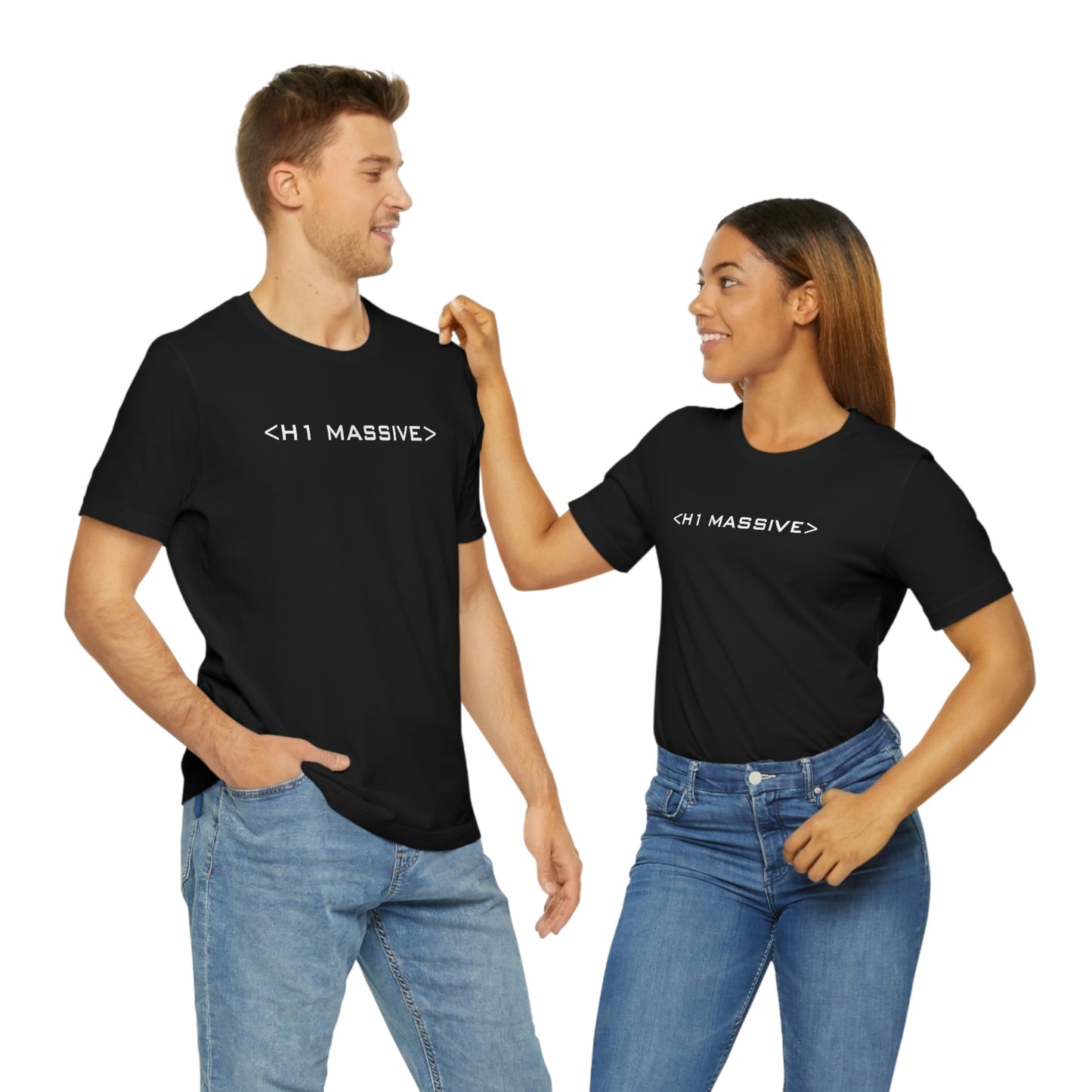 H1 Massive - T-Shirt - Men's Crew Neck
