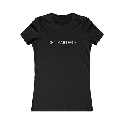 H1 Massive - T-Shirt - Women's Crew Neck