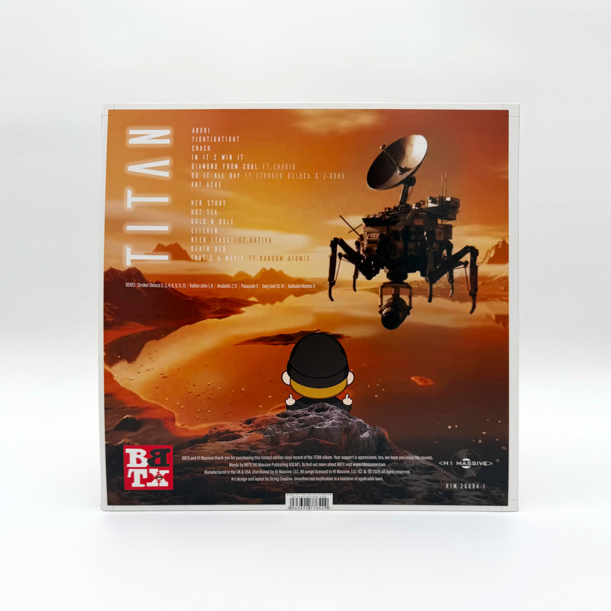 BBTX - album - TITAN (Vinyl LP)