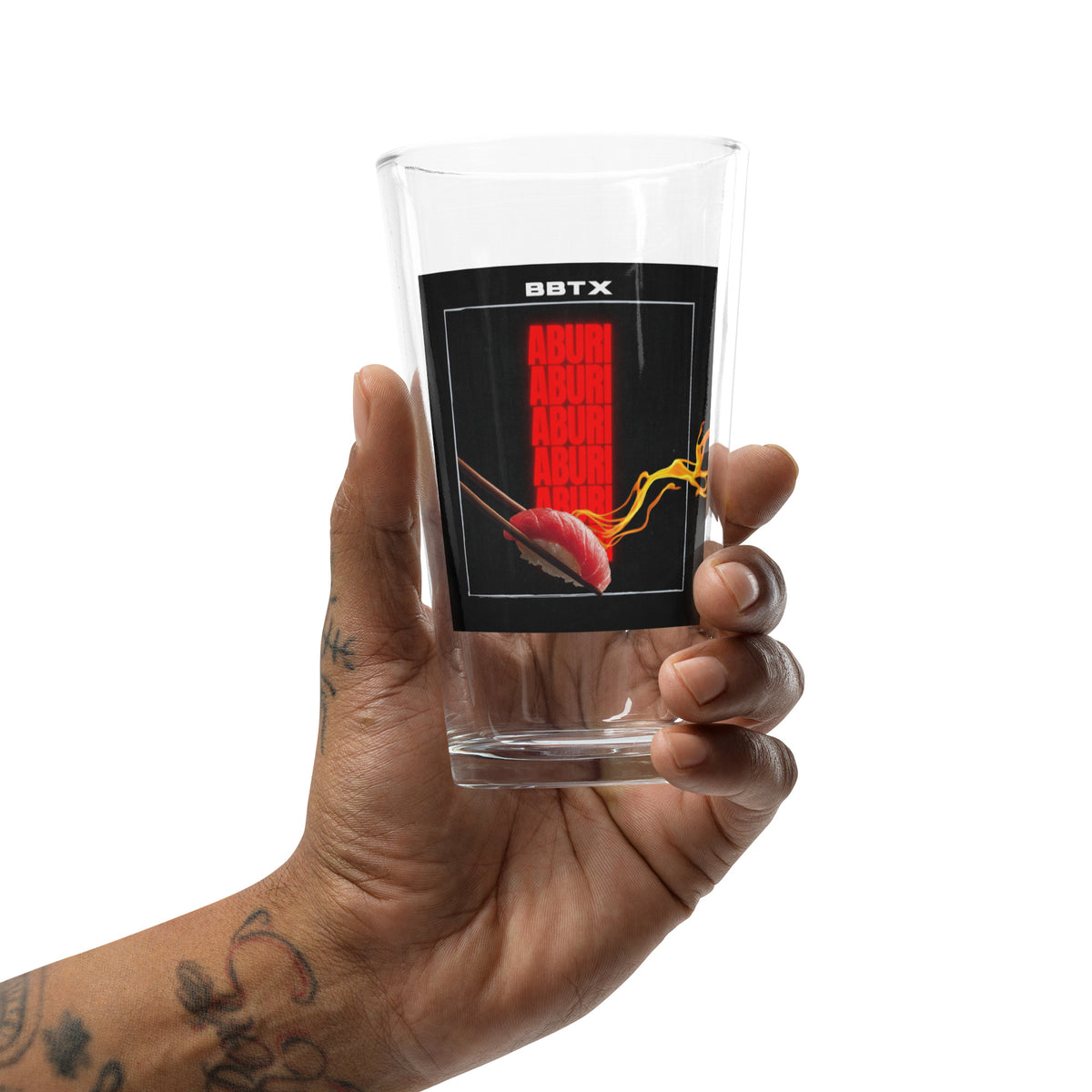 BBTX - Shaker Pint Glass - Aburi