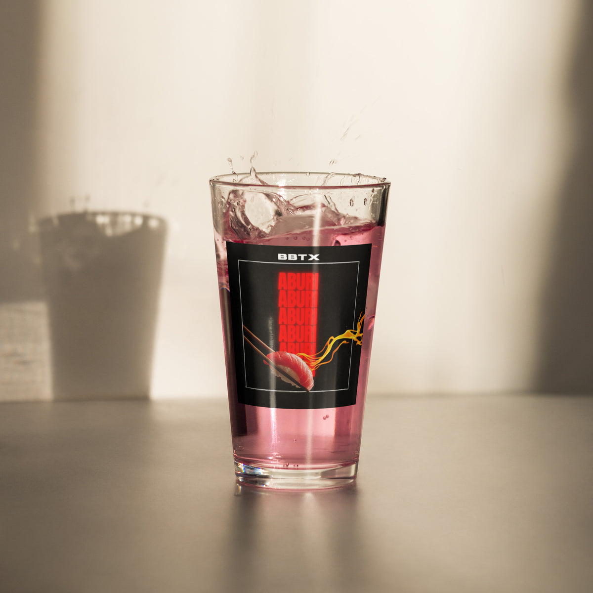 BBTX - Shaker Pint Glass - Aburi