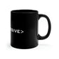 H1 Massive - 11oz Black Mug