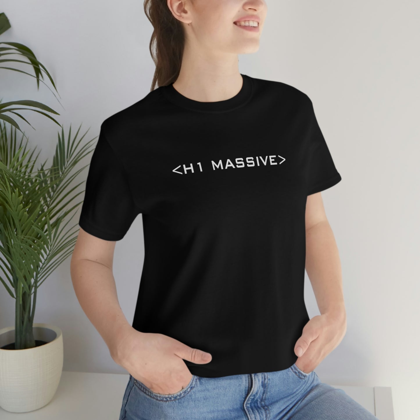 H1 Massive - T-Shirt - Men's Crew Neck